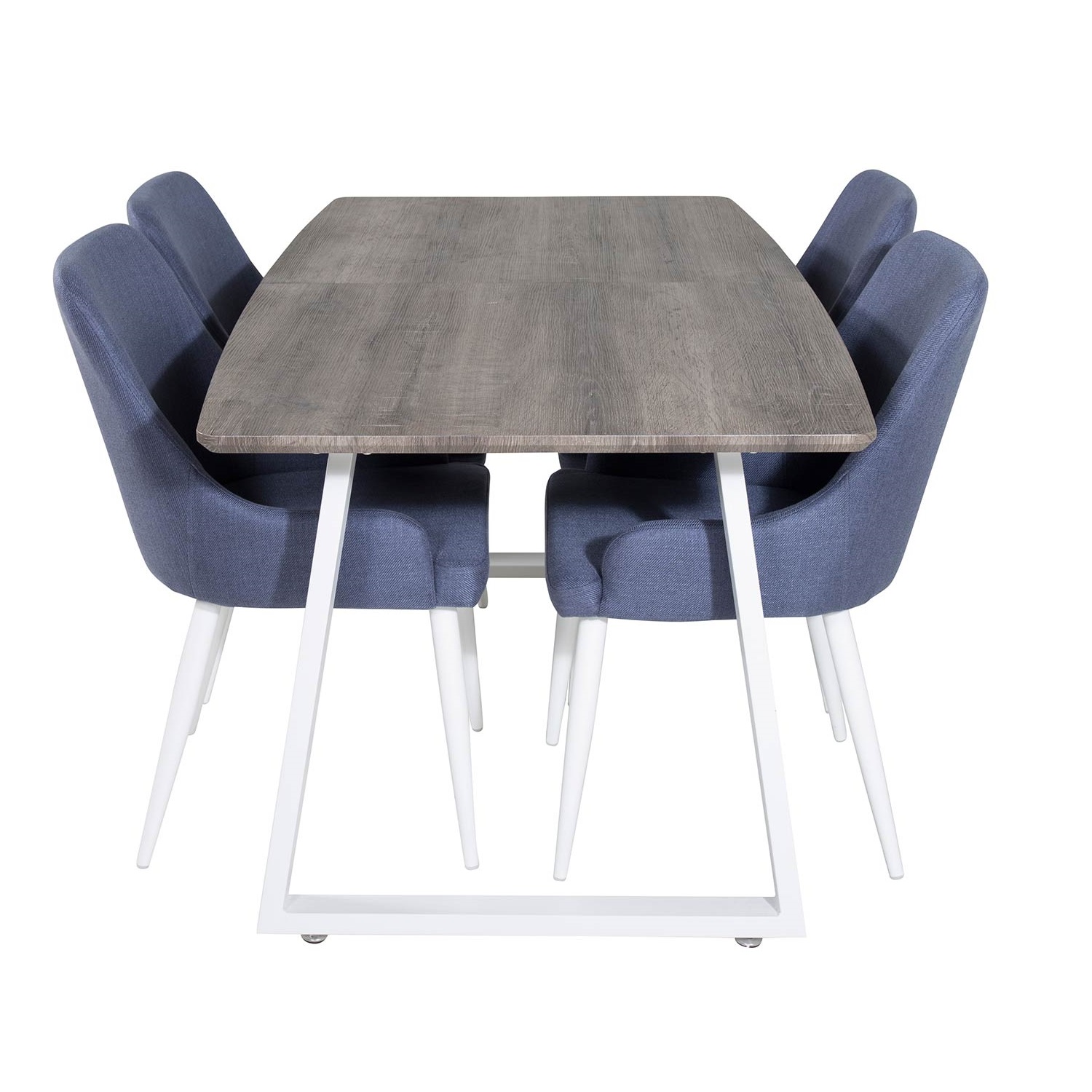 Spisegruppe Venture Home Ina med 4 Plake Stoler