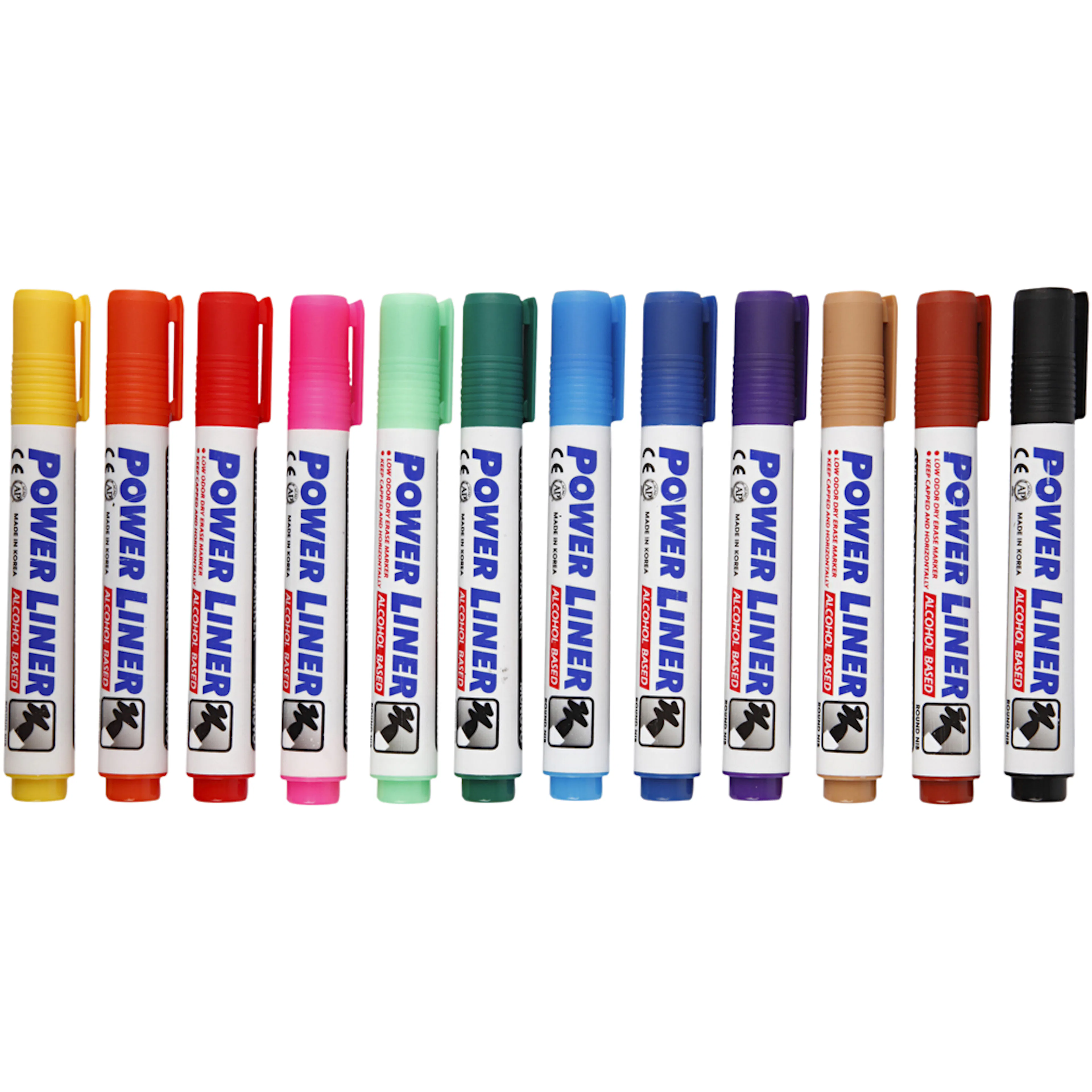 Whiteboardtusj Creativ Company Ass Farger 12 stk/1 Pk