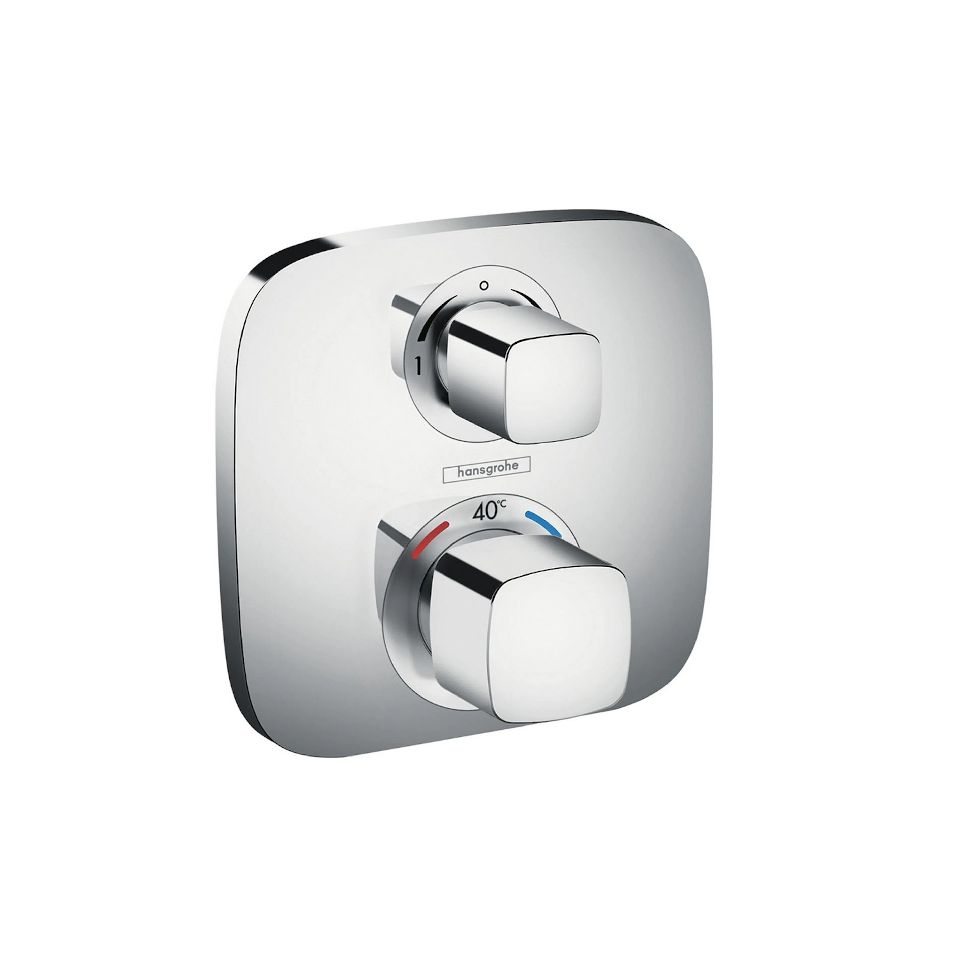Dusjbatteri Hansgrohe Ecostat E 2-utløp