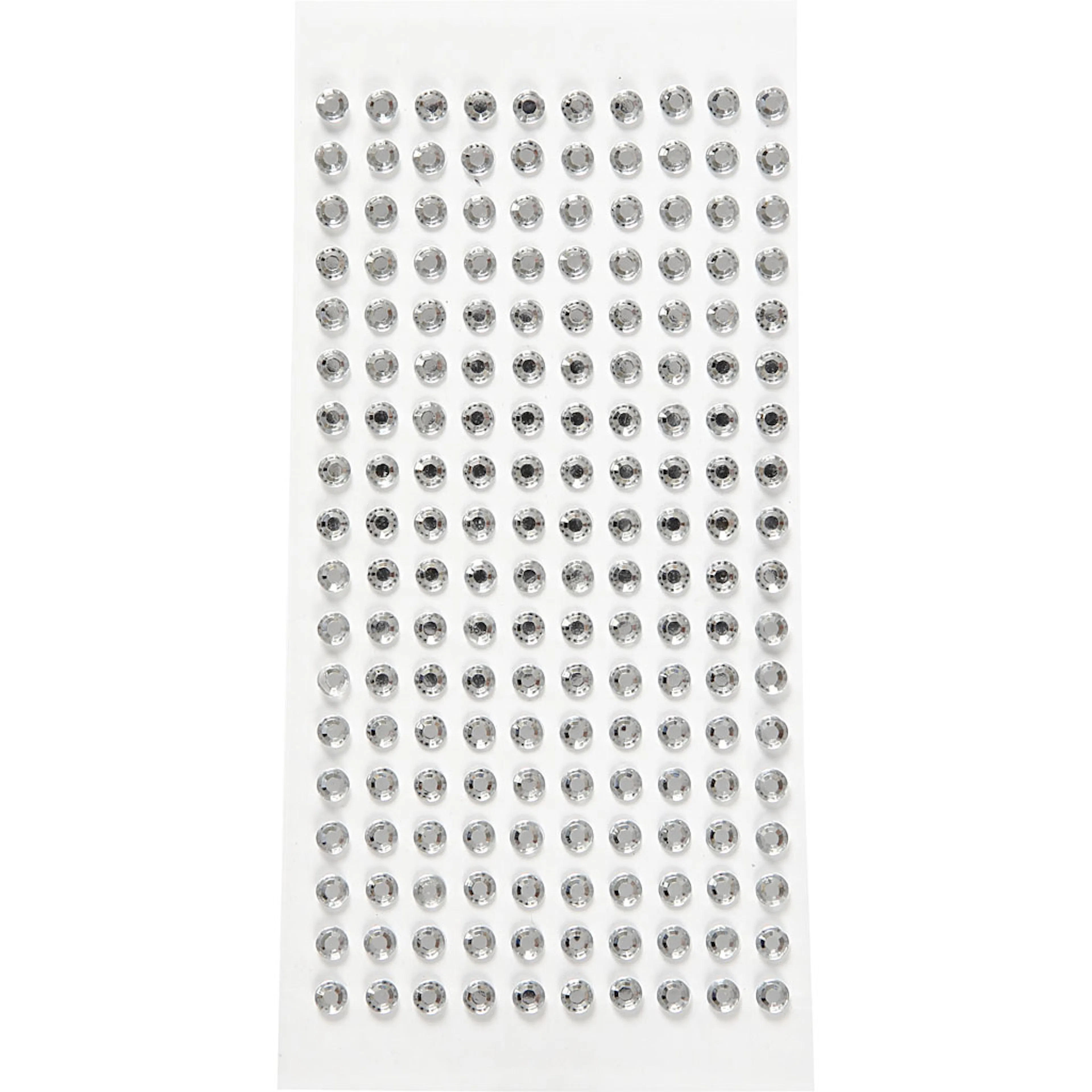 Rhinsten Creativ Company 5 mm Sølv 144 stk/1 Pk