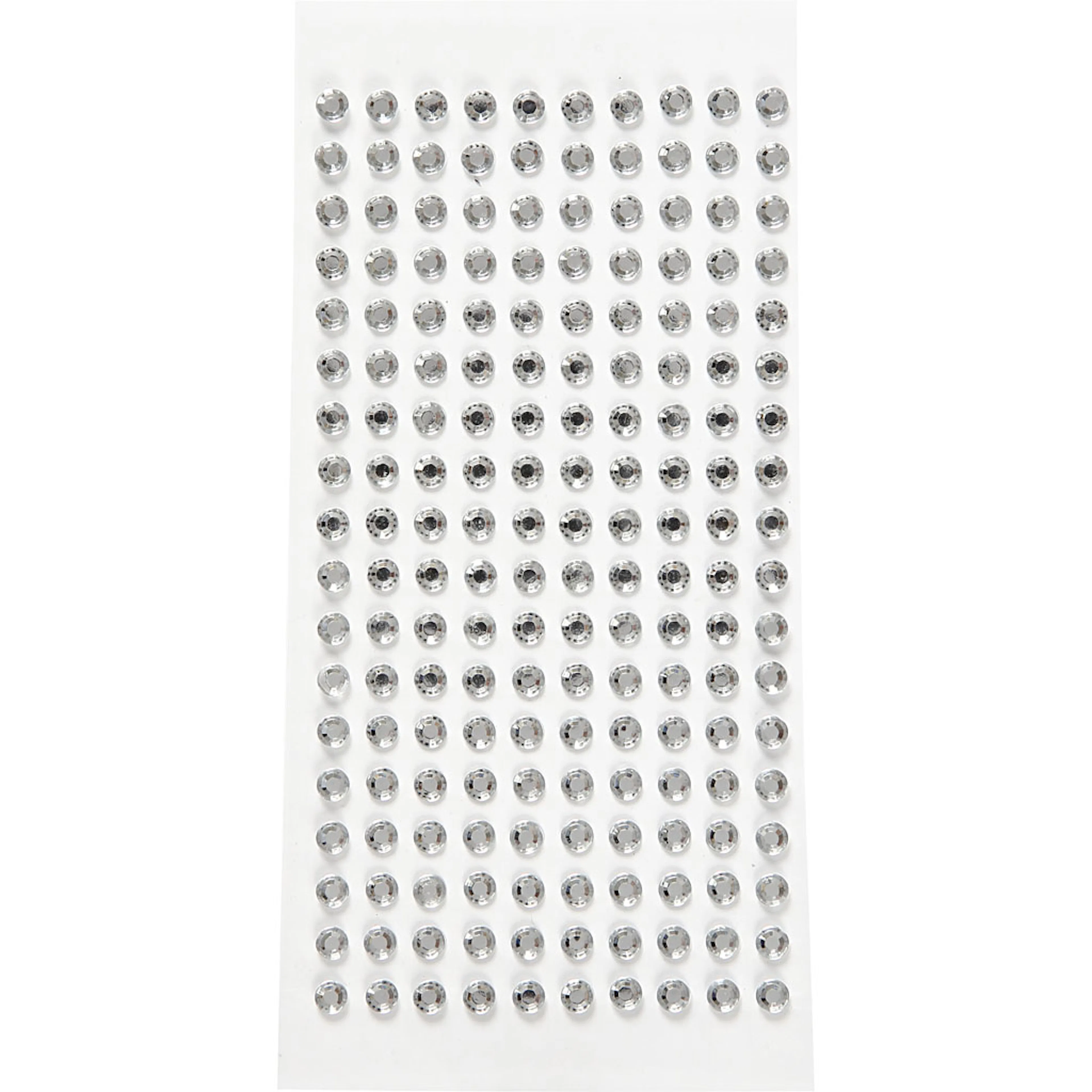 Rhinsten Creativ Company 5 mm Sølv 144 stk/1 Pk
