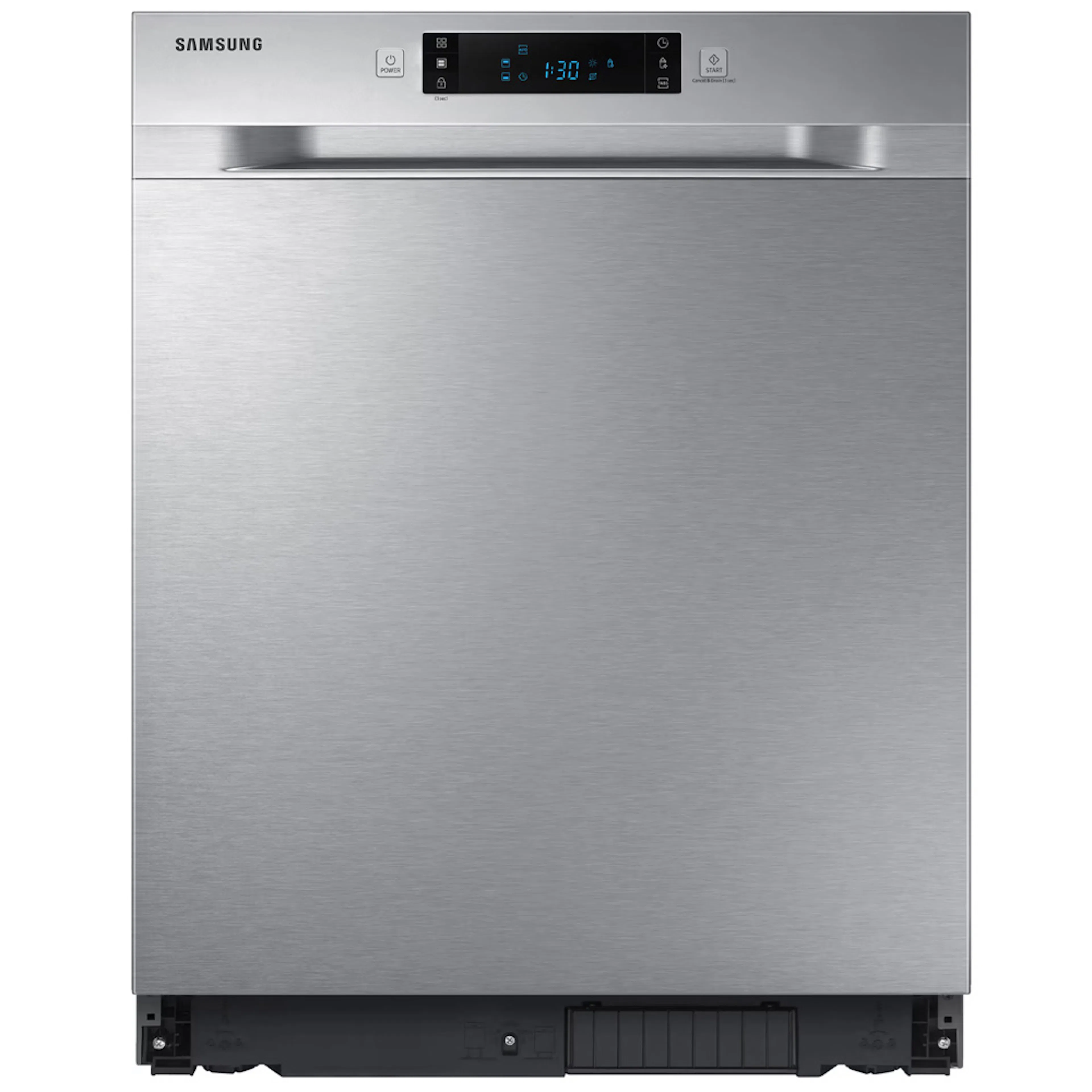Frittstående Oppvaskmaskin Samsung DW60A6092US/EE Rustfri med Auto Open och Aqua Stop