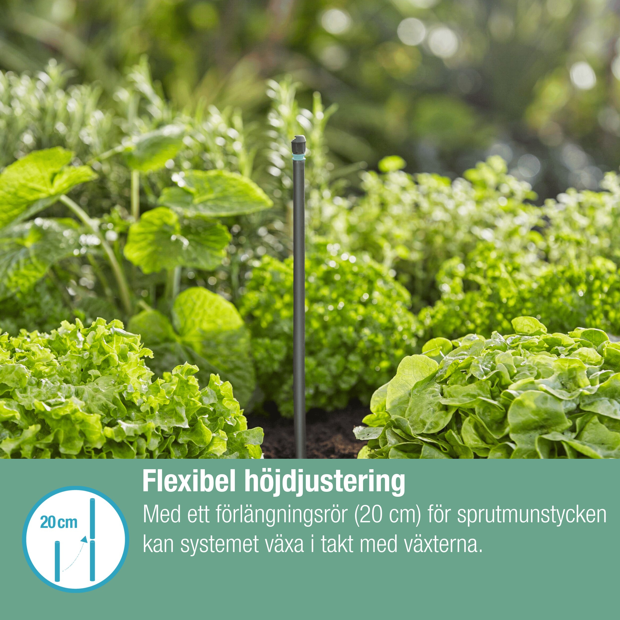 Sprederdyse Gardena Endline Micro Strip