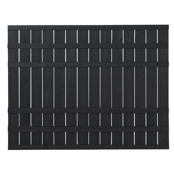 Levegg PLUS Rustik 180x138 cm Svart