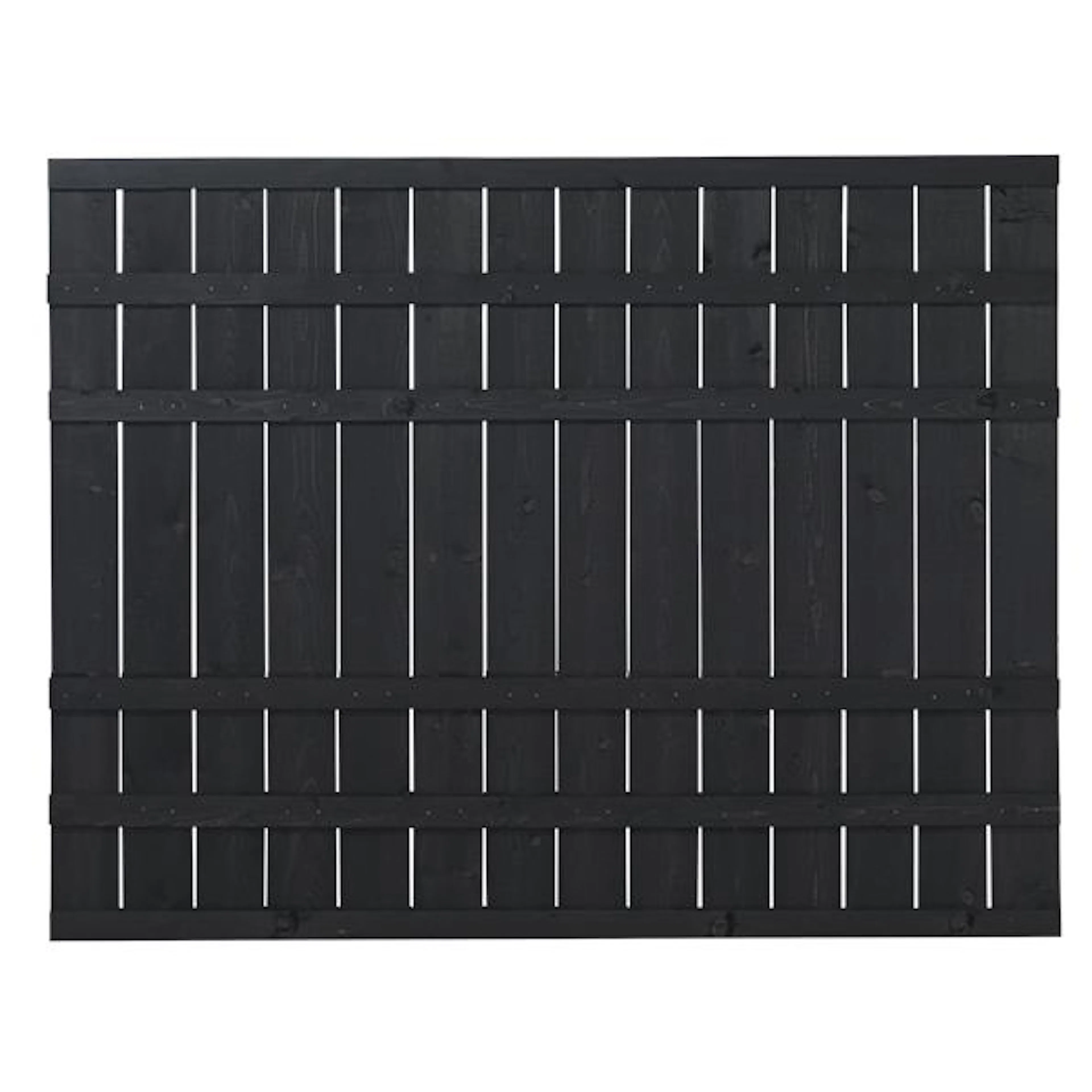 Levegg PLUS Rustik 180x138 cm Svart