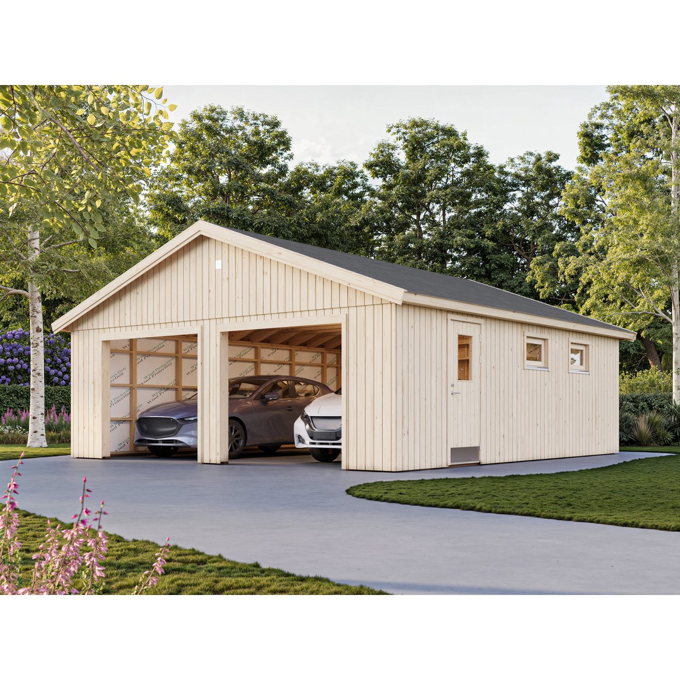 Dobbel Garasje Palmako Andre 49,1 m2 uten Port