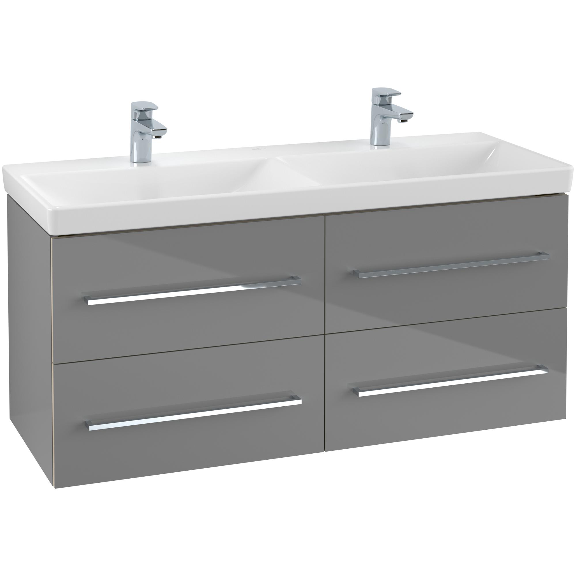 Tv&auml;ttst&auml;llssk&aring;p Villeroy & Boch Avento 118 cm med 4 l&aring;dor f&ouml;r Dubbla Tv&auml;ttst&auml;ll