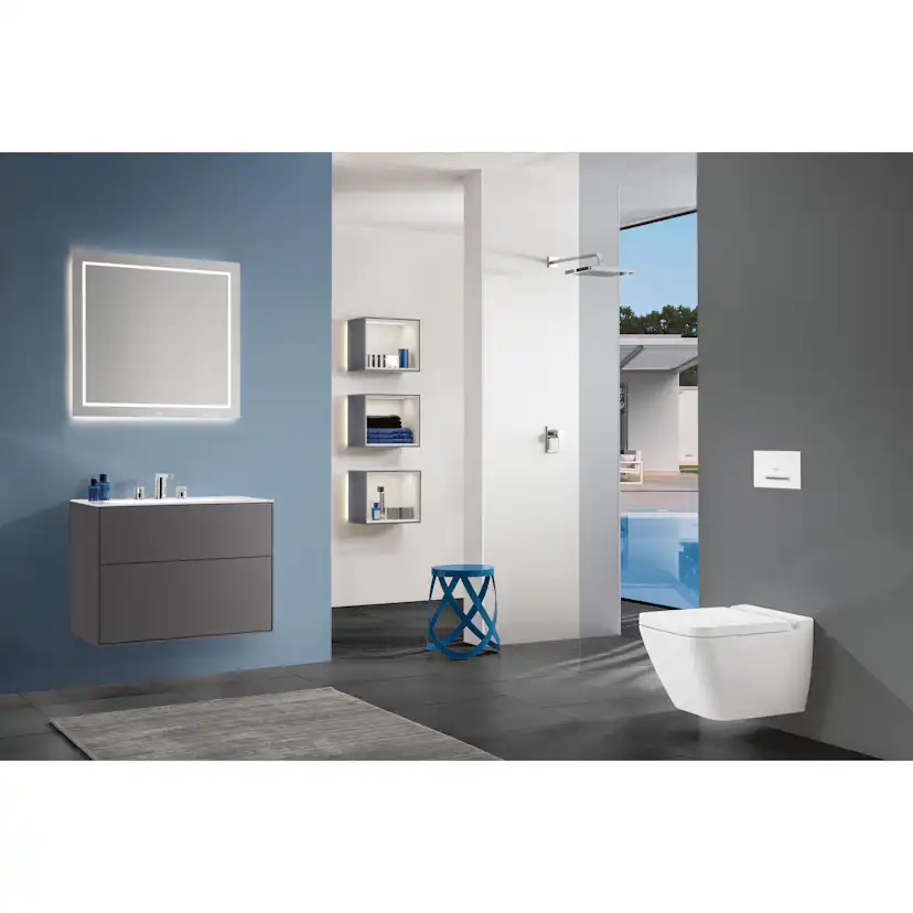 Badrumsspegel Villeroy & Boch Finion med Belysning