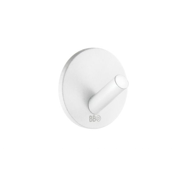 Enkelkrok Beslagsboden BX1080/4 Hvit