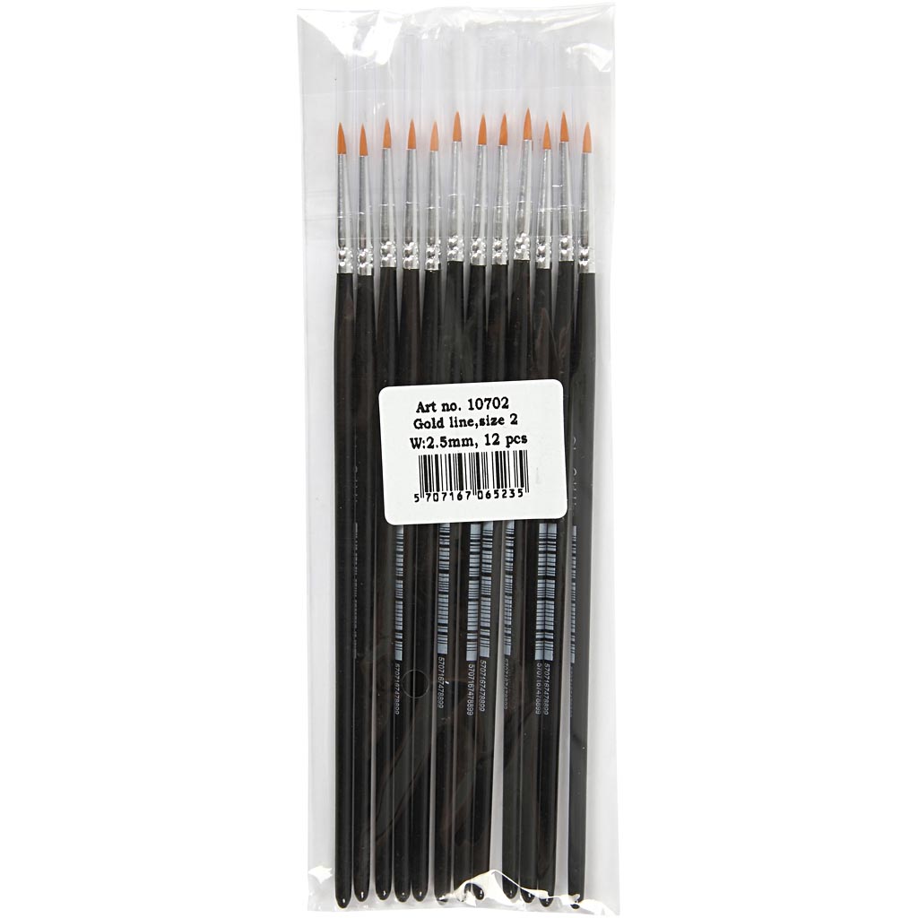 Pensler Creativ Company Gold Line Rund Nr 2 12 Stk/1 Pk