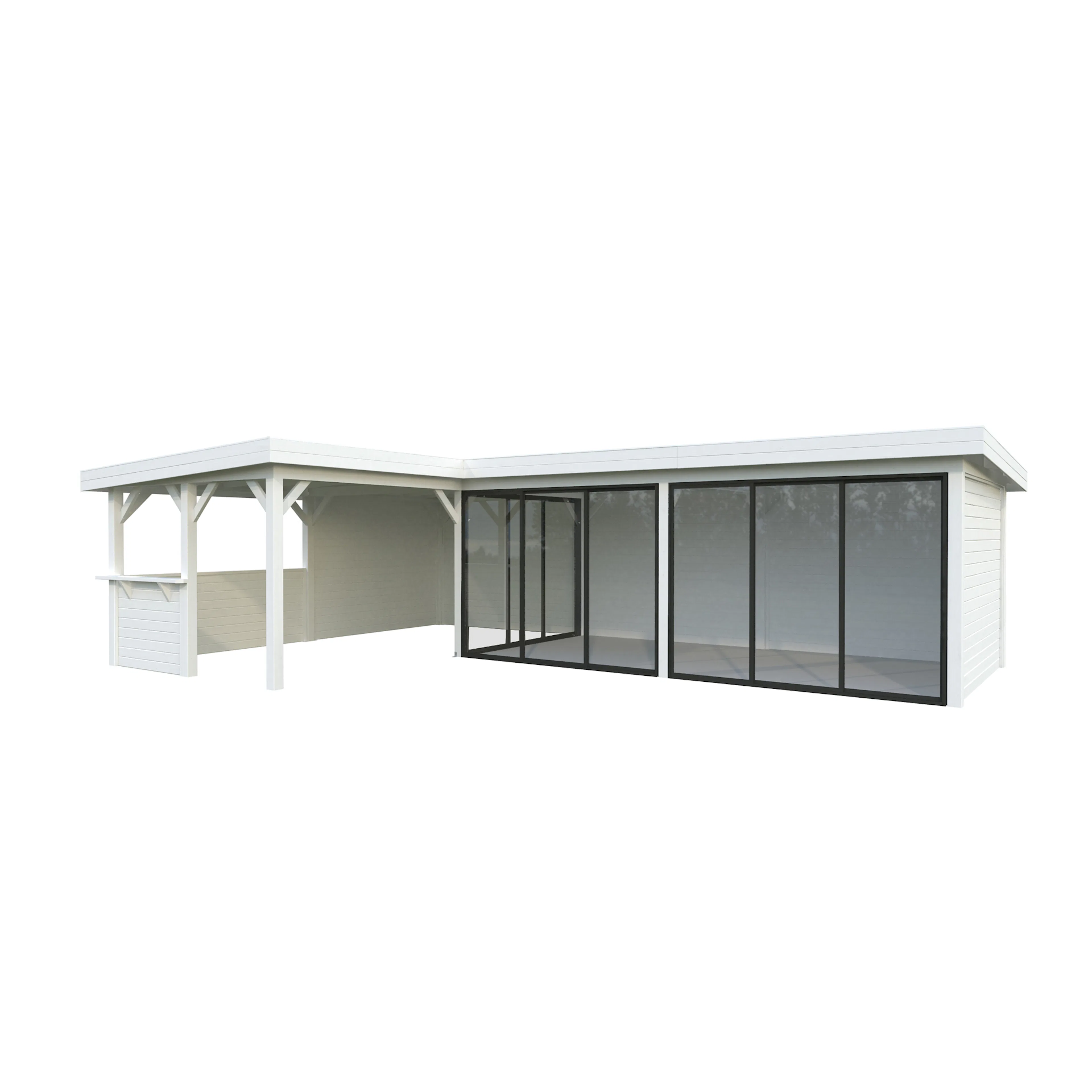 Hagestue Palmako Lenna 33,2 m2 Set 420 Slide