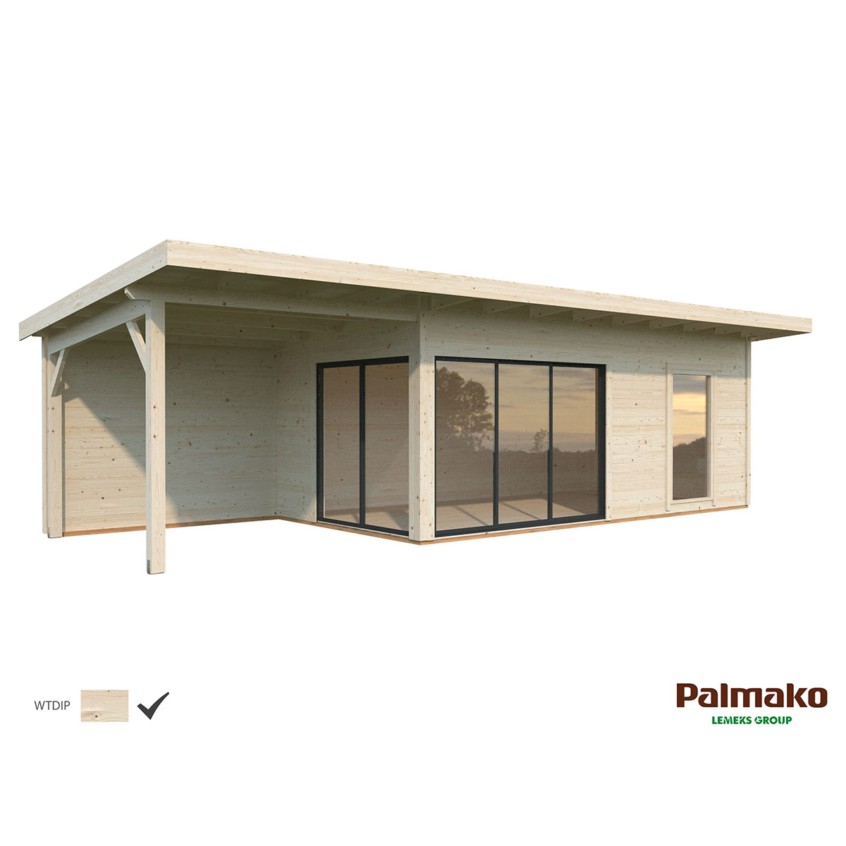 Hagestue Palmako Andrea 17,1 + 8,6 m2