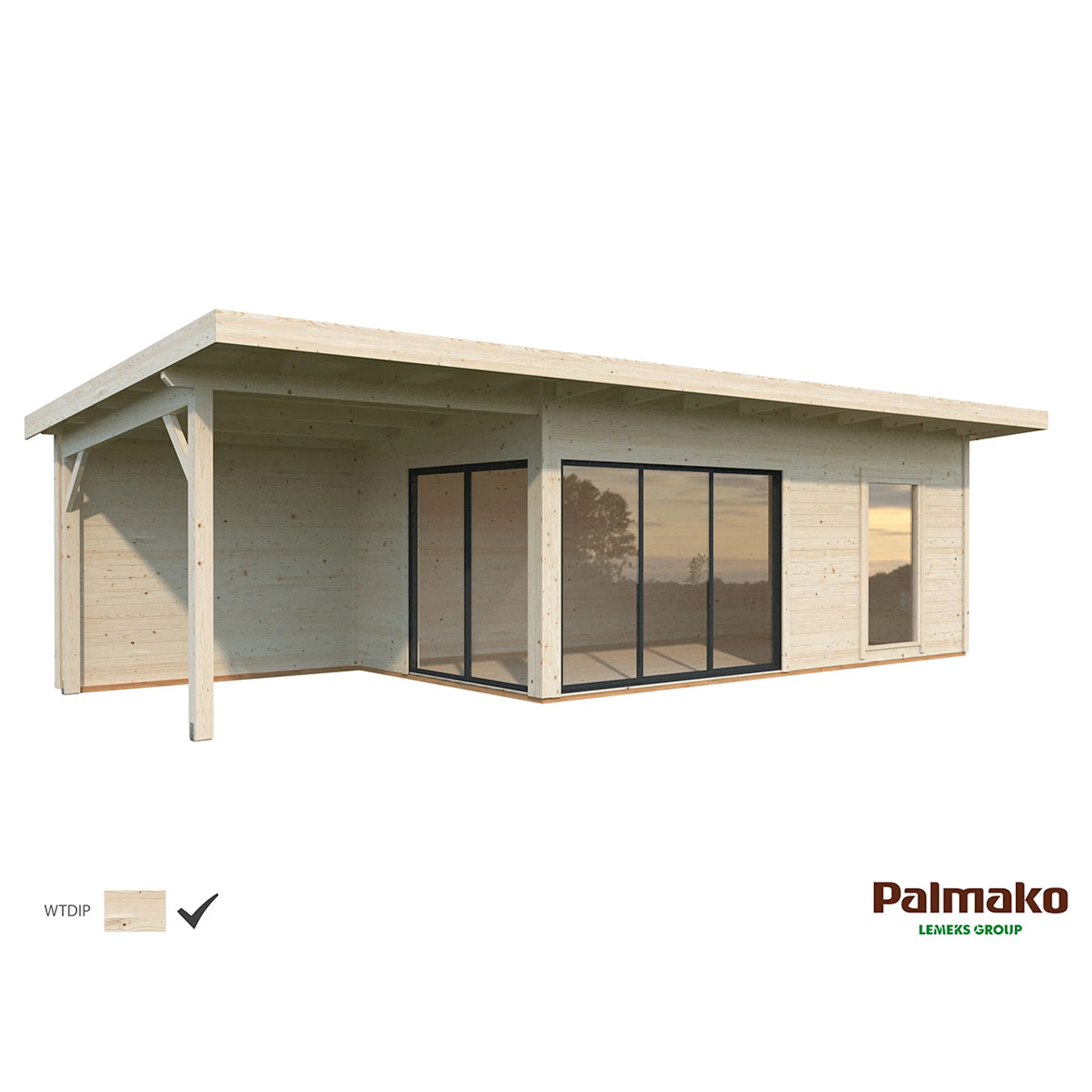 Hagestue Palmako Andrea 17,1 + 8,6 m2