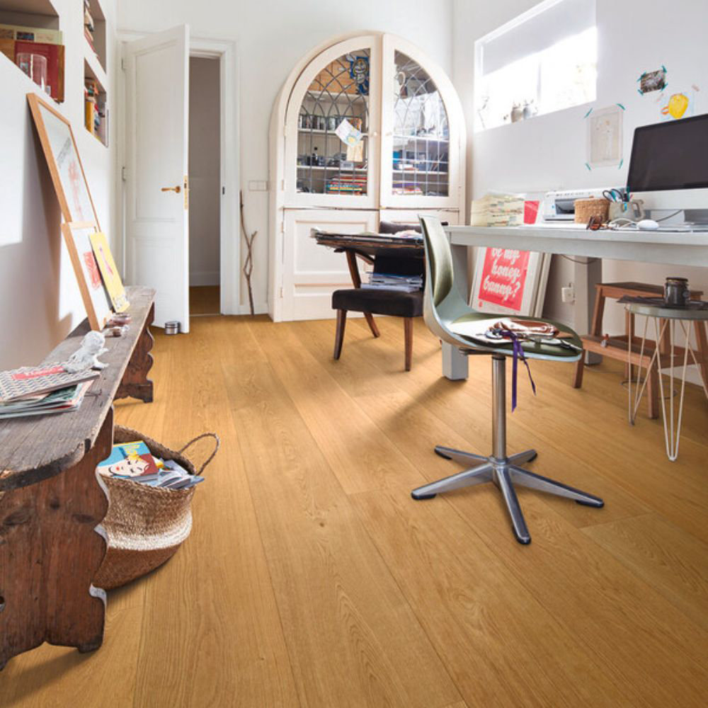 Trägolv HD 400 Natural oak 08907, Längd: 2600 mm