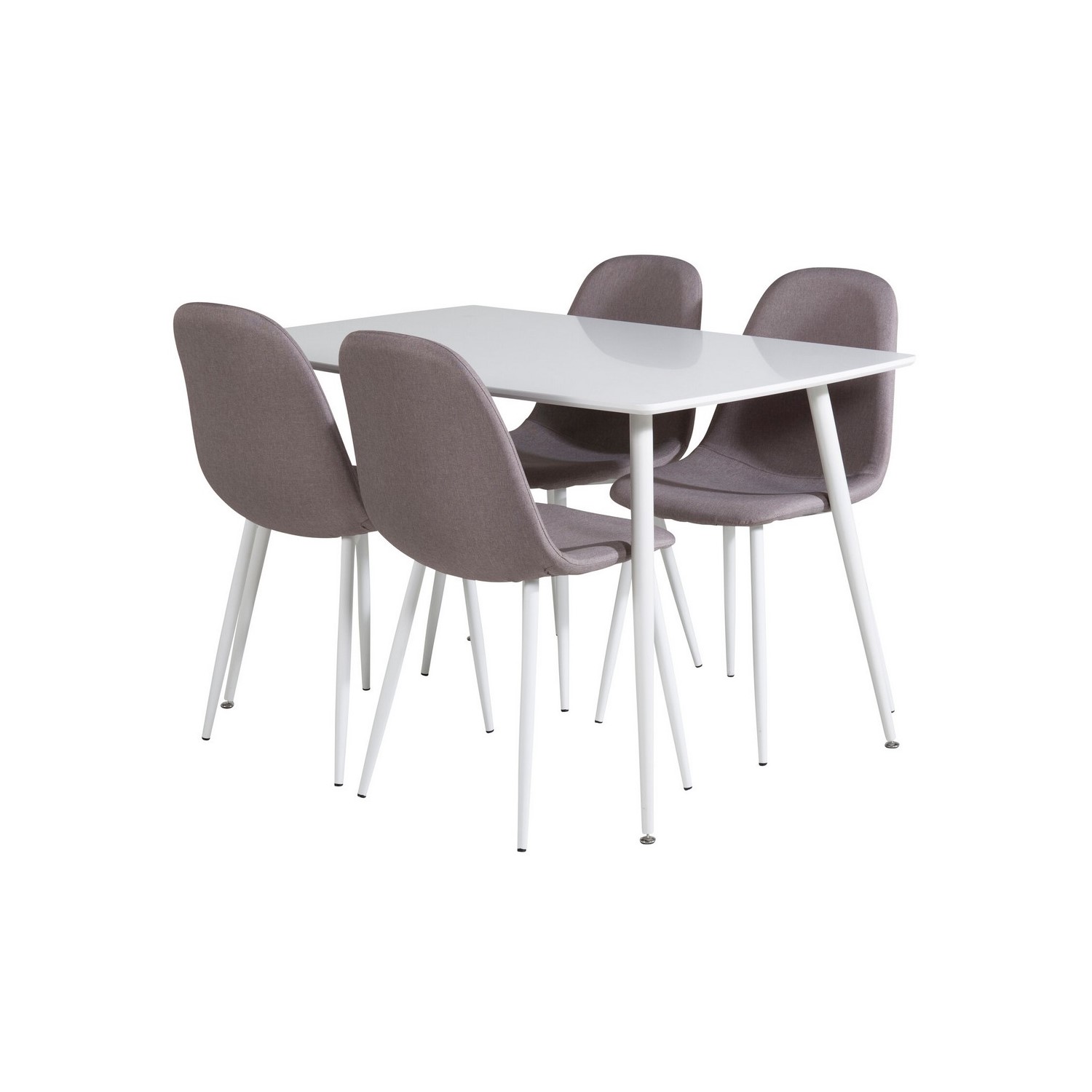 Spisegruppe Venture Home Polar med 4stk Stoler