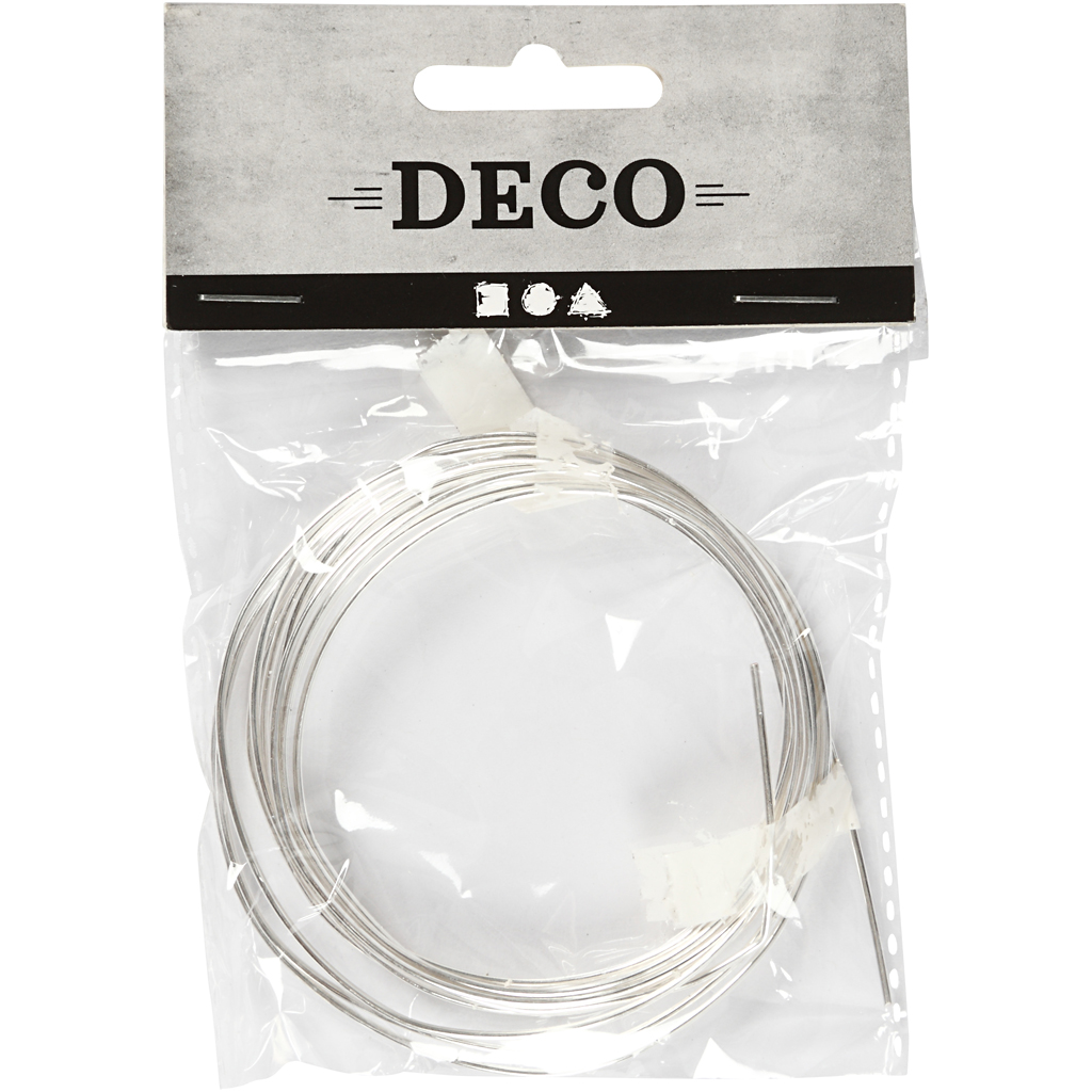 Sølvtråd Creativ Company Forsølvet 3 m