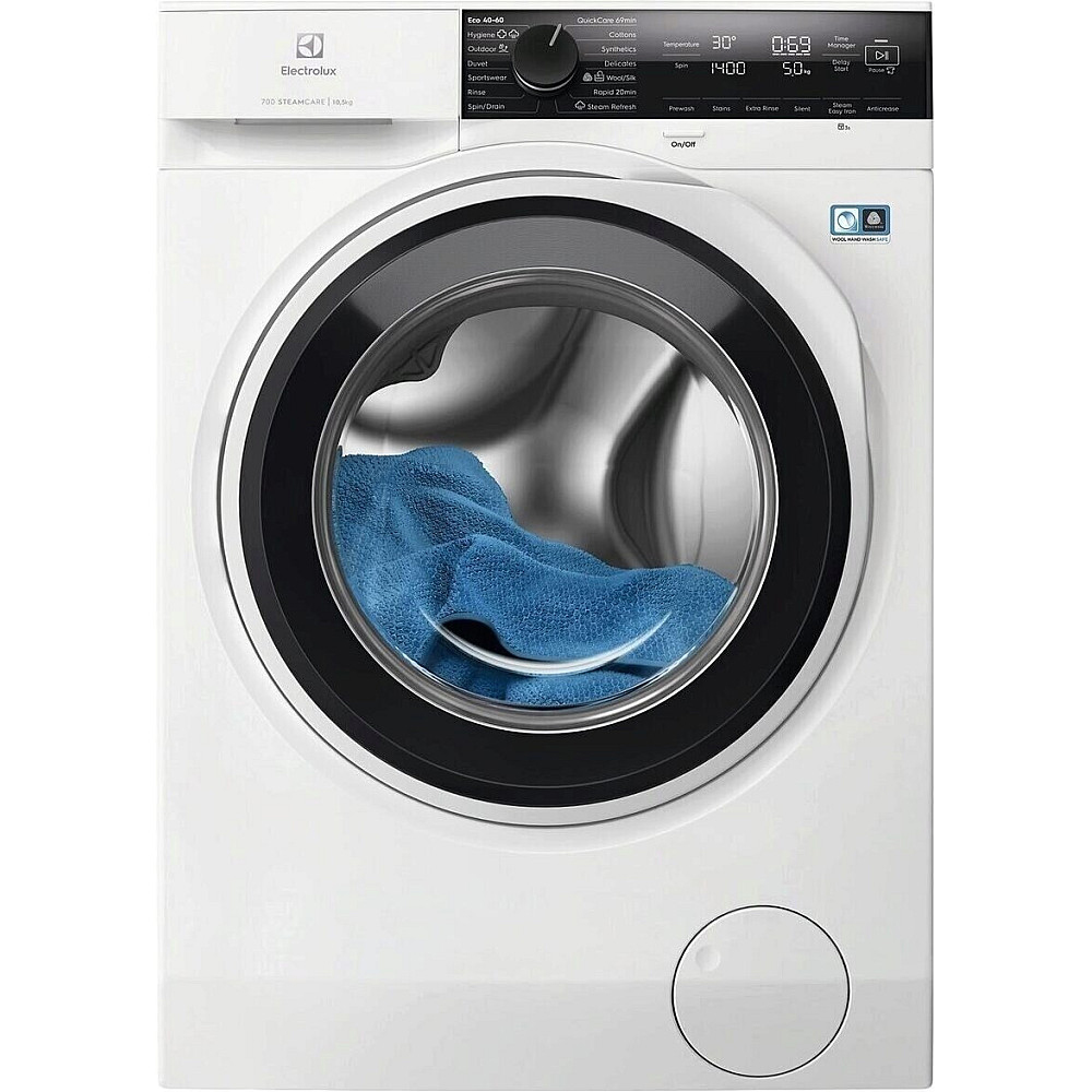 Frontmatet Vaskemaskin Electrolux SteamCare EFI743RX4R med QuickCare og SensiCare+