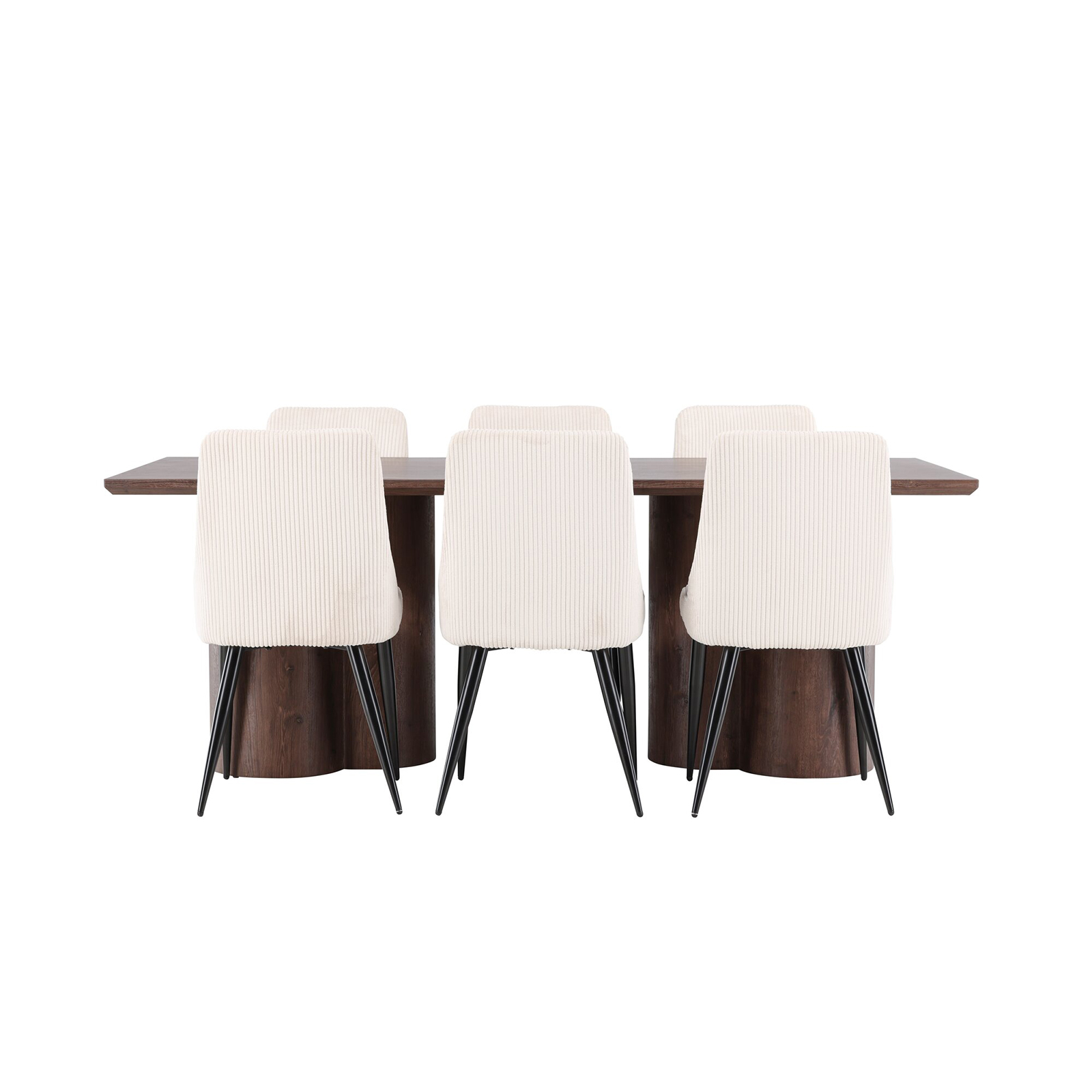 Spisegruppe Venture Home Olivia 210 med 6 stk Leone Stoler