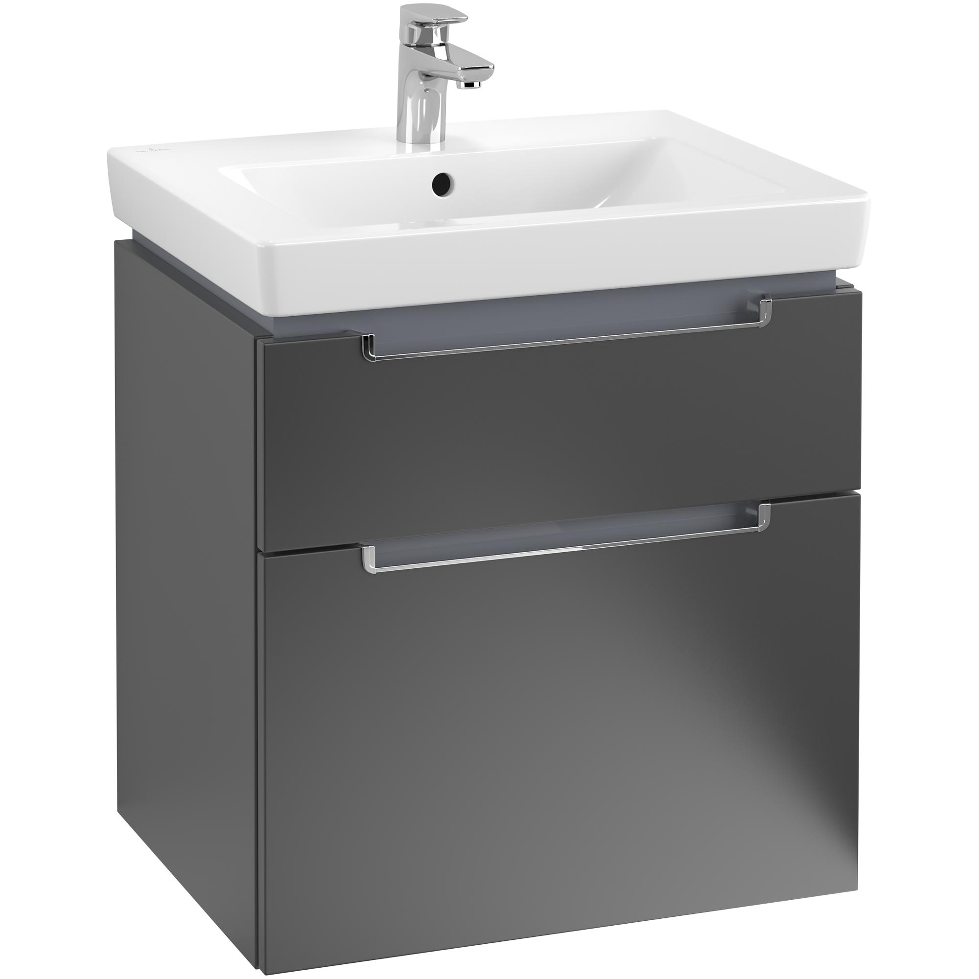 Tvättställsskåp Villeroy & Boch Subway 2.0 med 2 Lådor | badrum - badrumsmobler - tvattstallsskap-och-kommod | KakelKungen