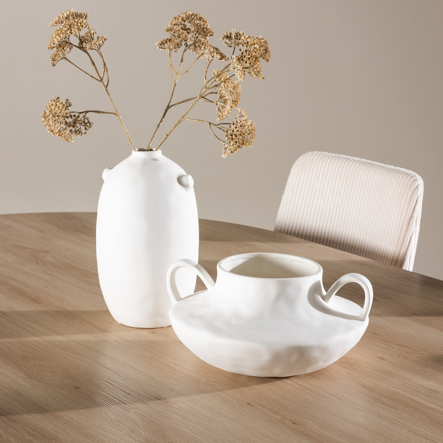 Hvitvaske/Beige