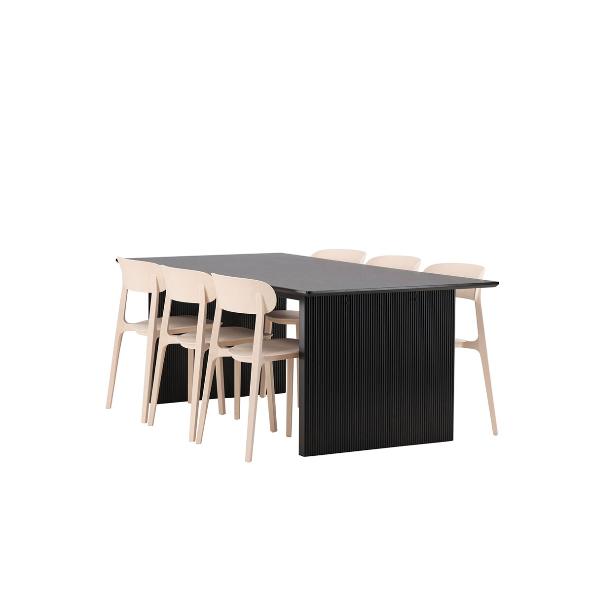 Spisegruppe Venture Home Vail med 6 stk Åstol