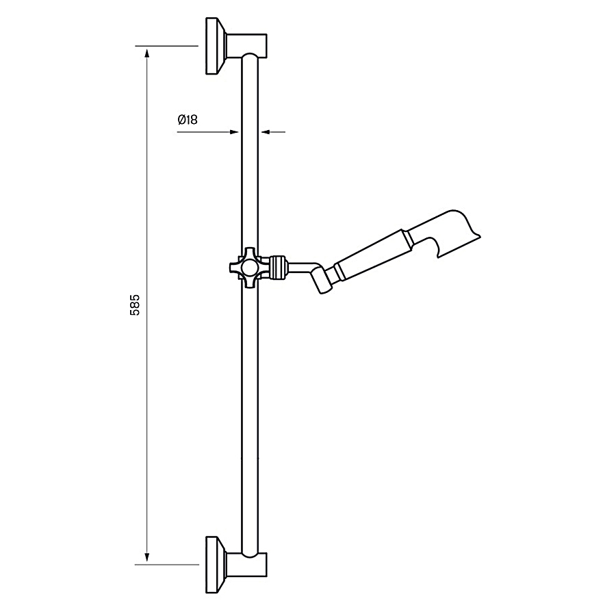 Dusjsett Tapwell Classic ZSAL 070