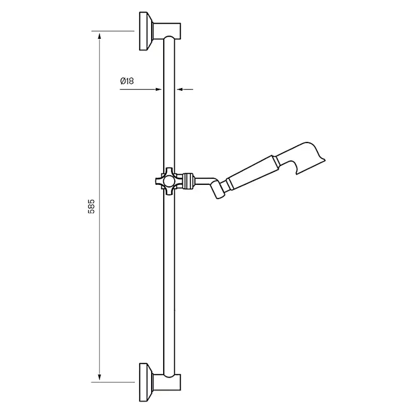 Dusjsett Tapwell Classic ZSAL 070