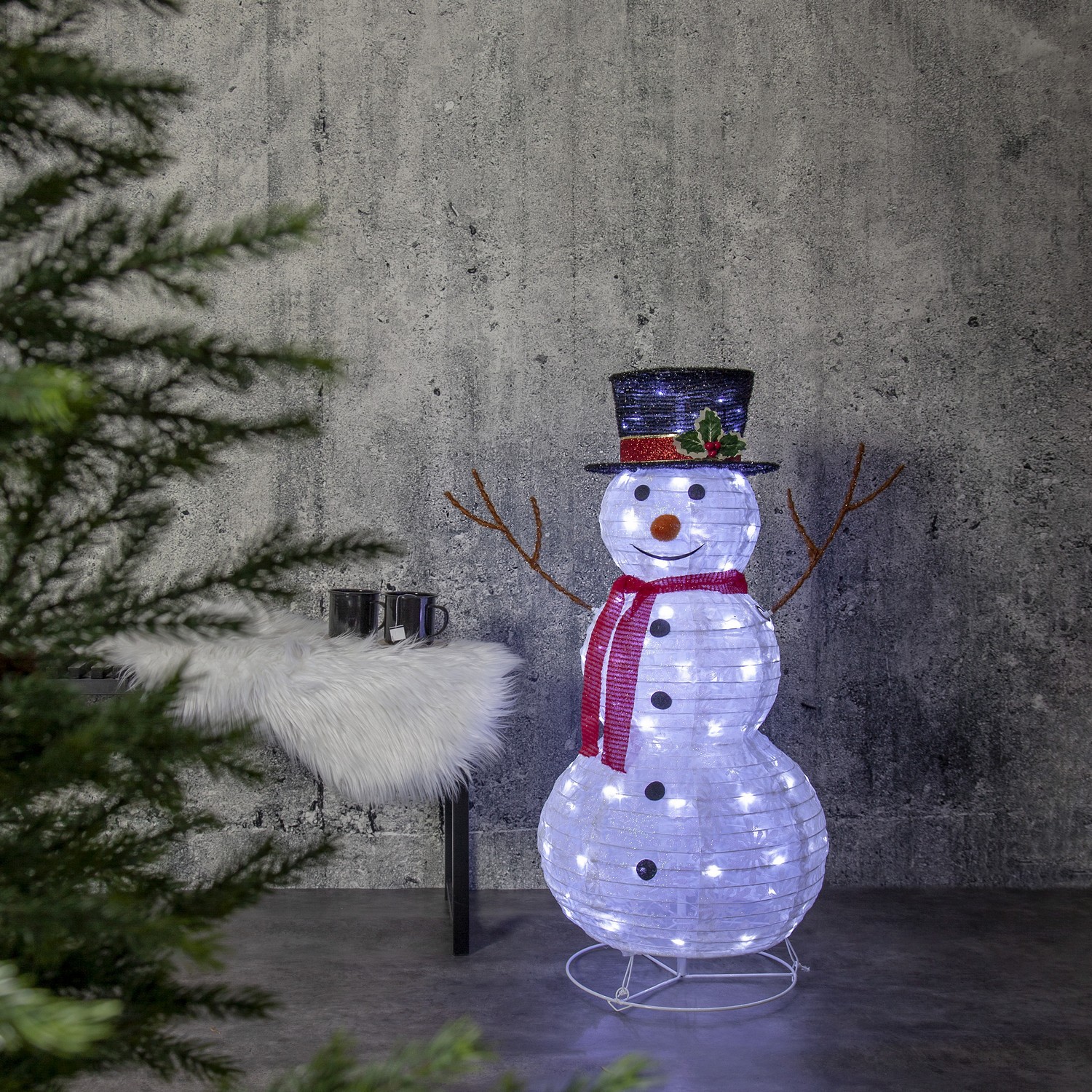 Utendørsdekorasjon Star Trading Tecidy Snø LV