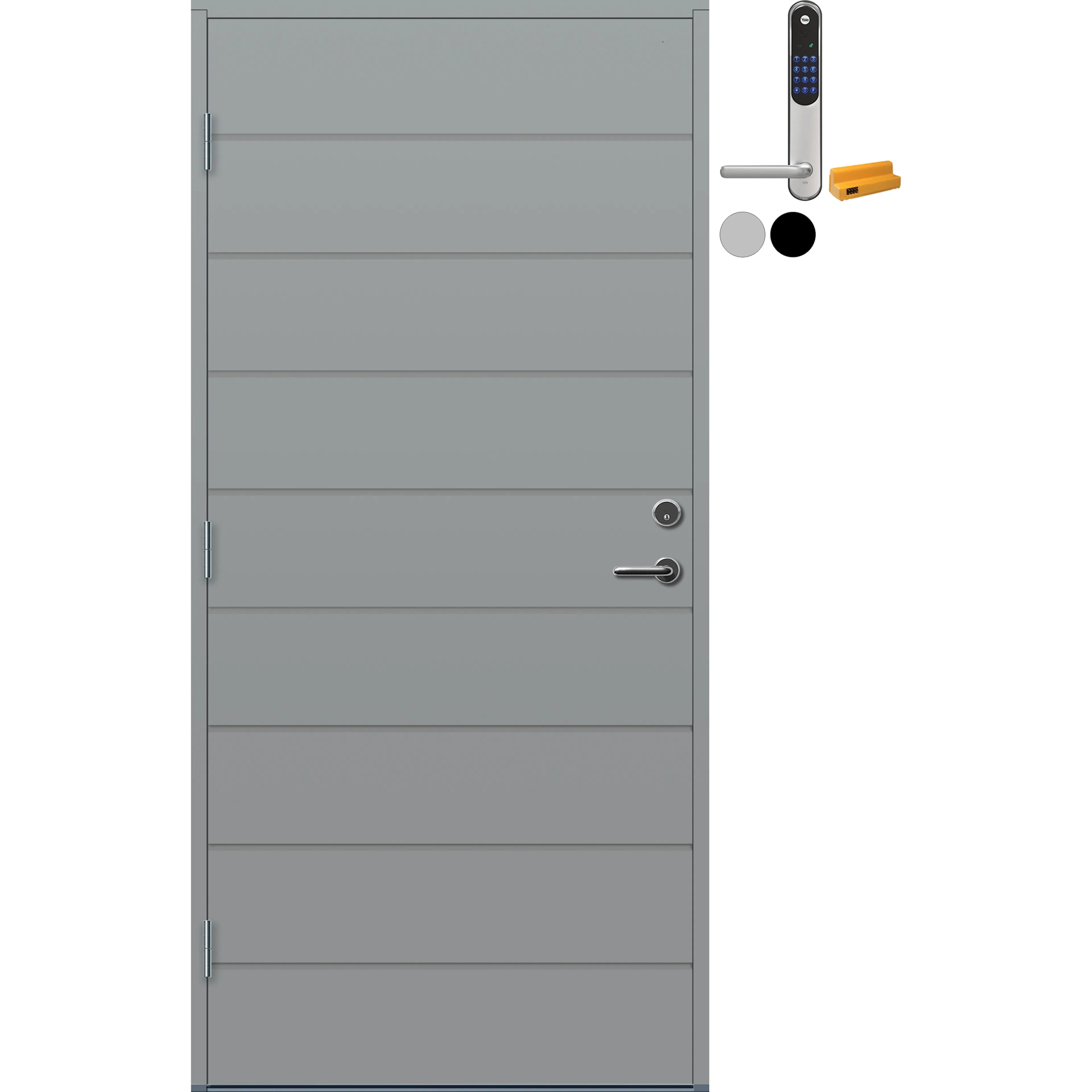 NCS S-3502-B, Lys Grå