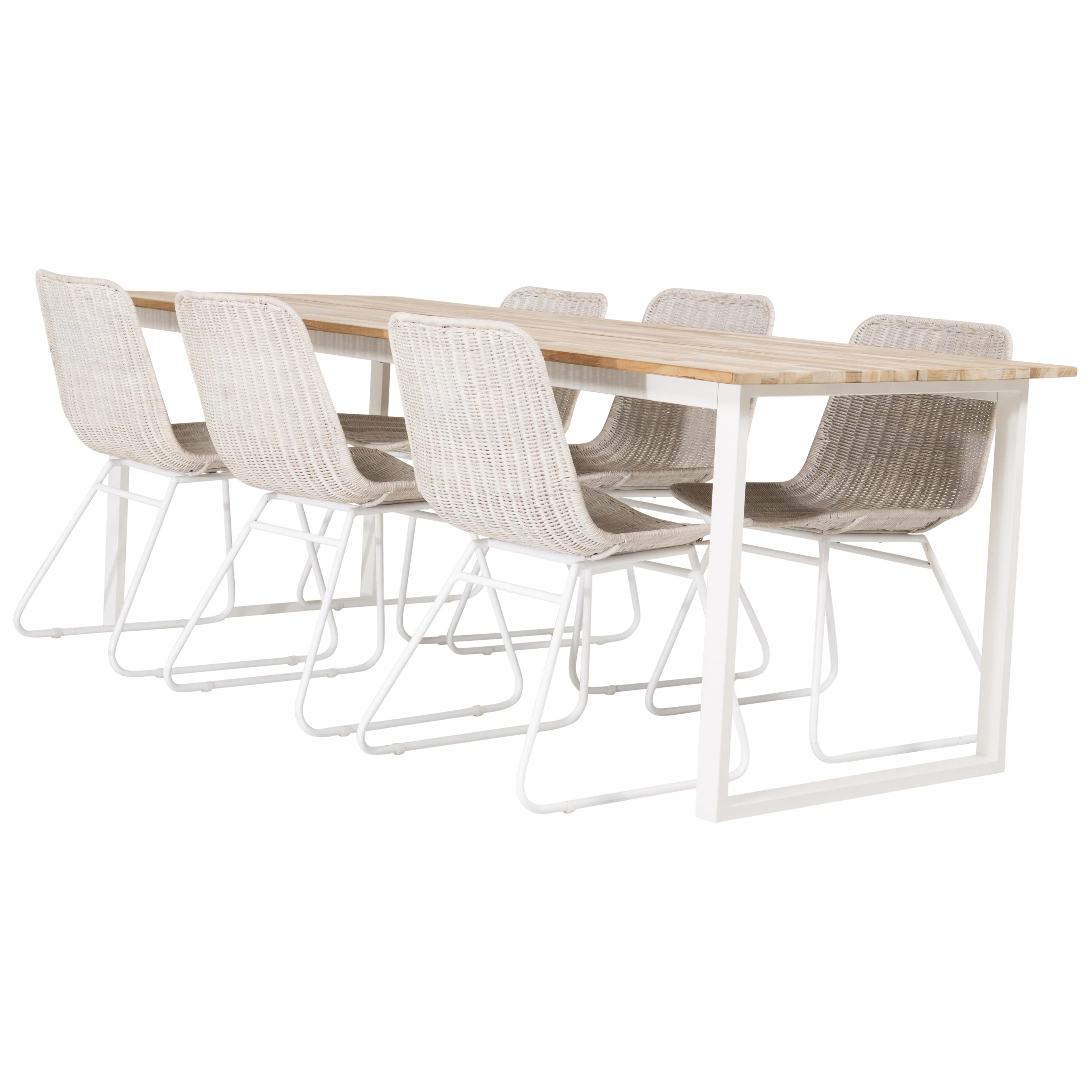 Spisegruppe Venture Home Cornelia med 6 Cornelia Stoler
