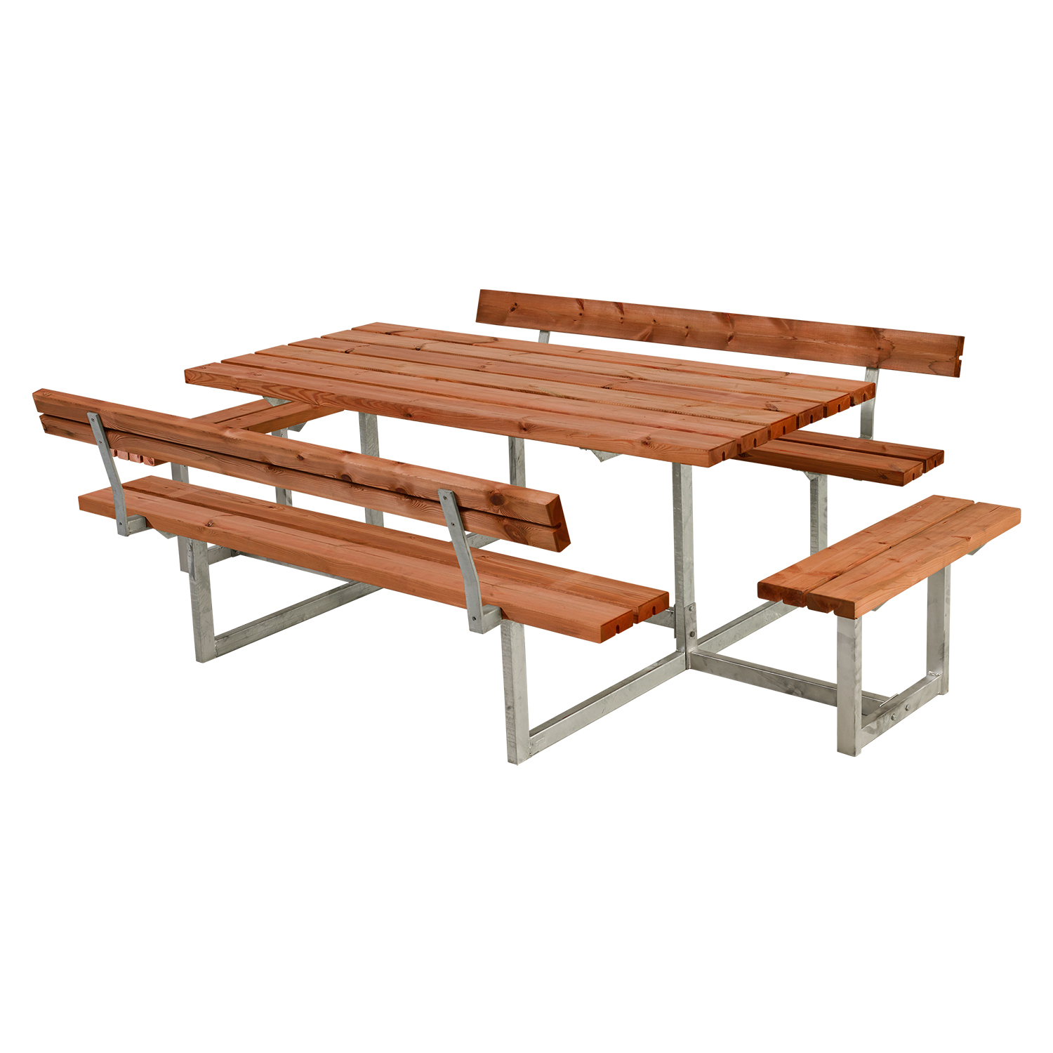Piknikbord PLUS Basic med Påbygning 260 cm
