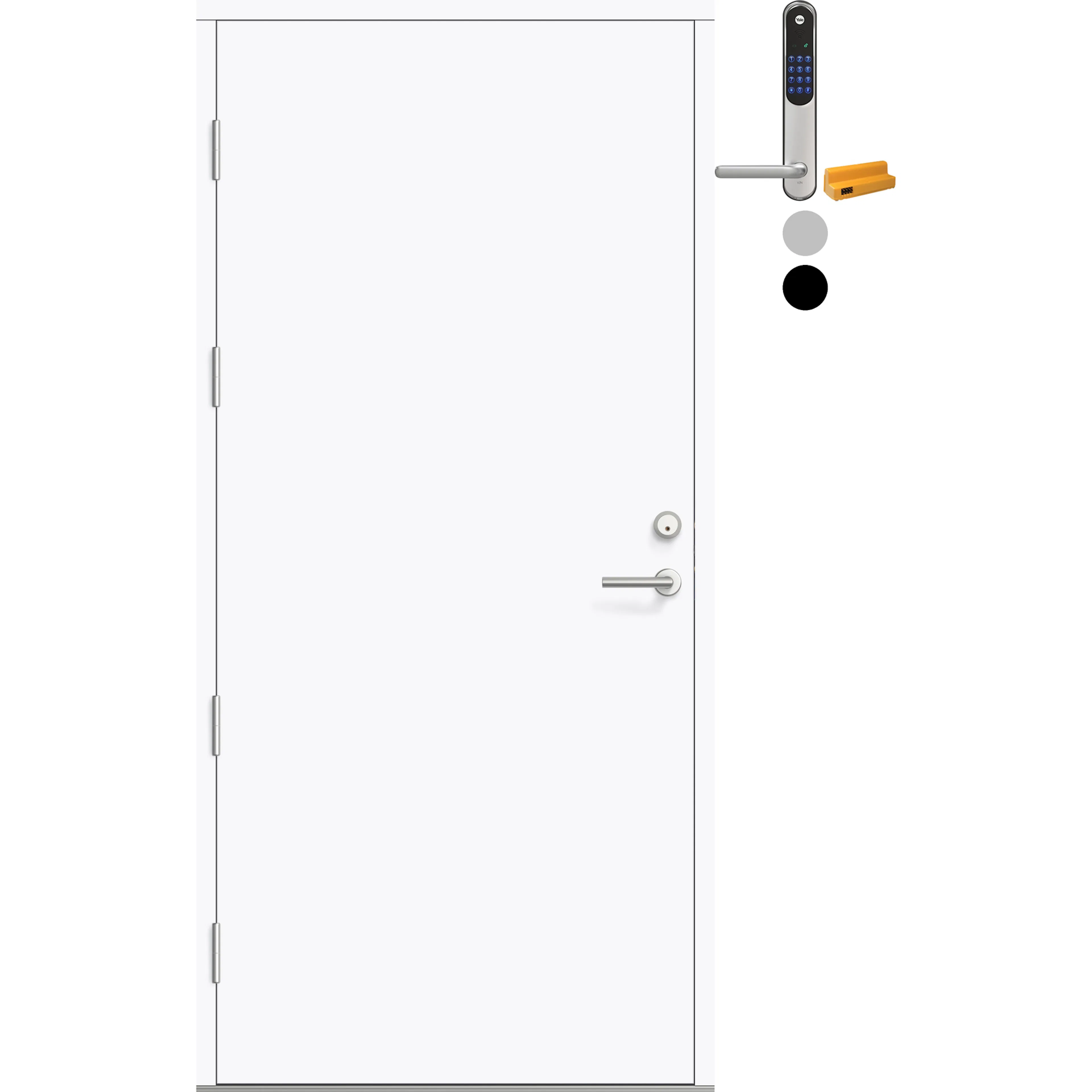 NCS S-0500-N, Klassisk Hvit