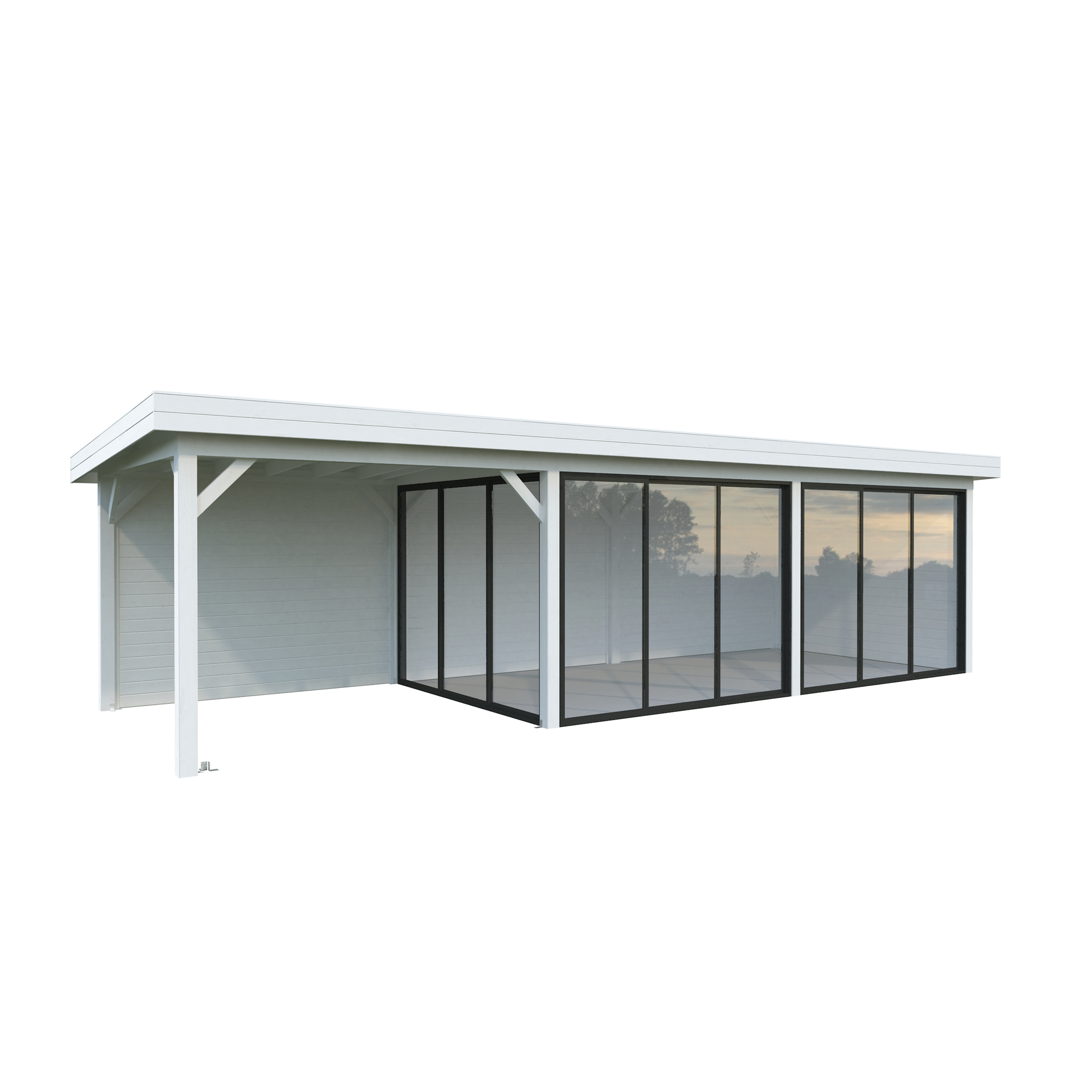 Hagestue Palmako Lenna 24,9 m2 Set 417 Slide