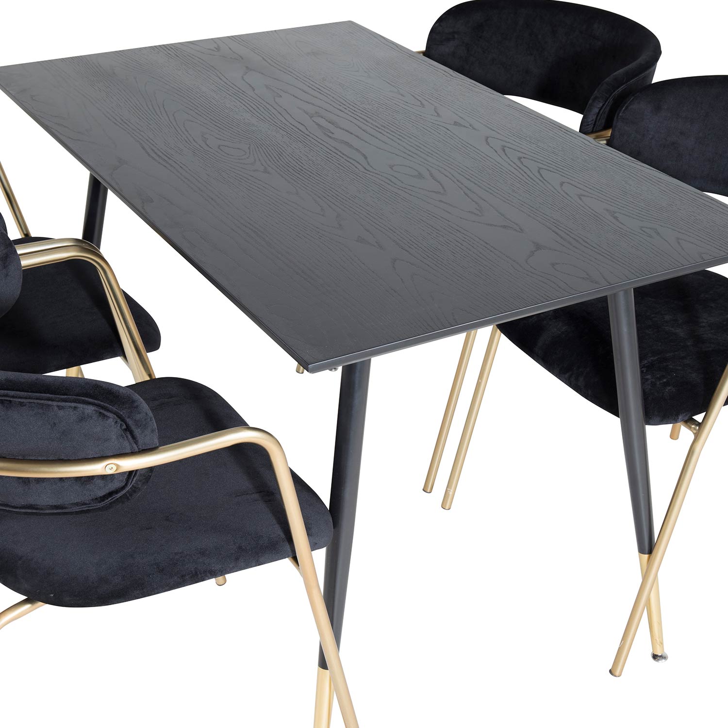 Spisegruppe Venture Home Dipp med 4 Arrow Stoler