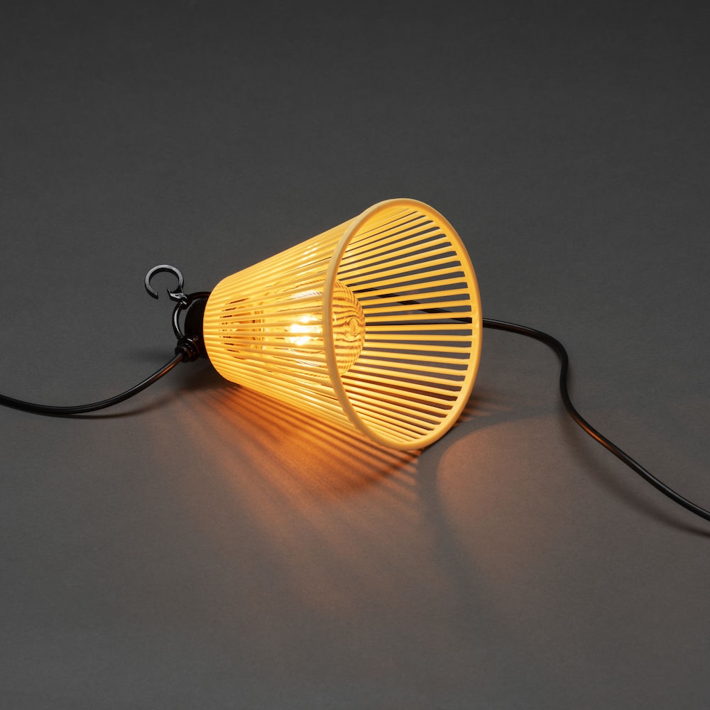 Startsett Gnosjö Konstsmide Lyslenke E27 10 Amber LED