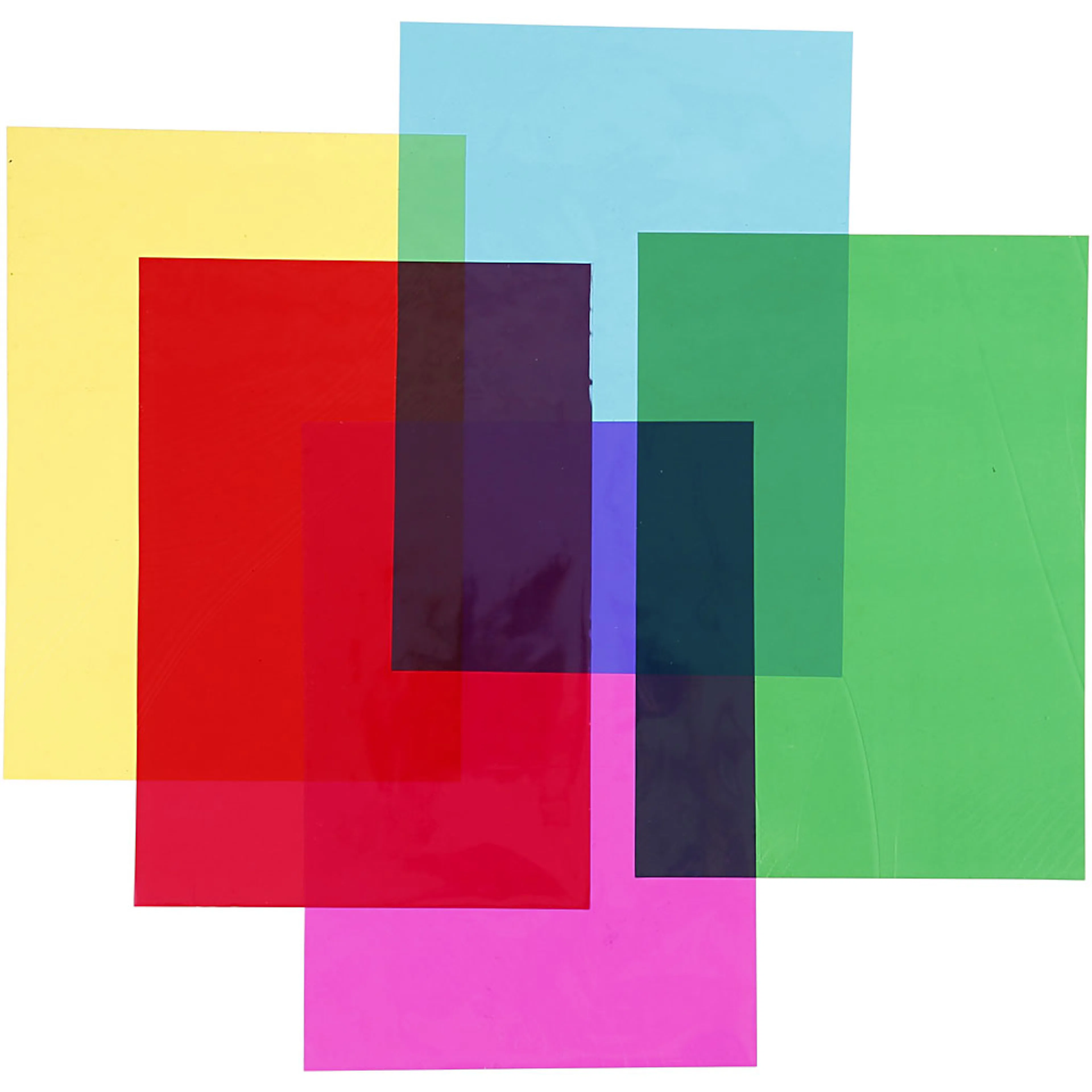 Cellofan Creativ Company Ass Farger 210x297 mm 5x20 Ark/1 Pk