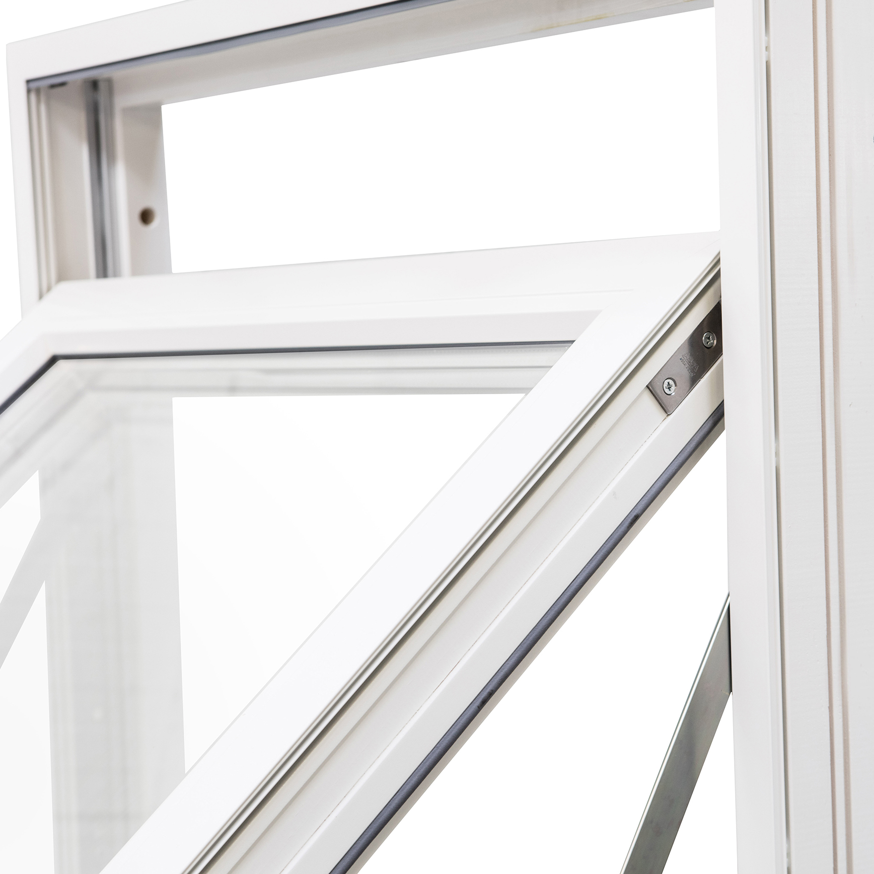 Vindu Fjordvindu Toppsving Solid Aluminium 3-Lags