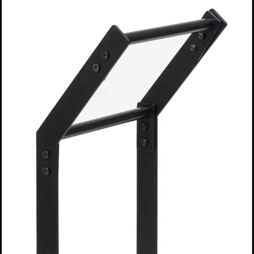 Vedstativ Skotte Garden Metall Sort