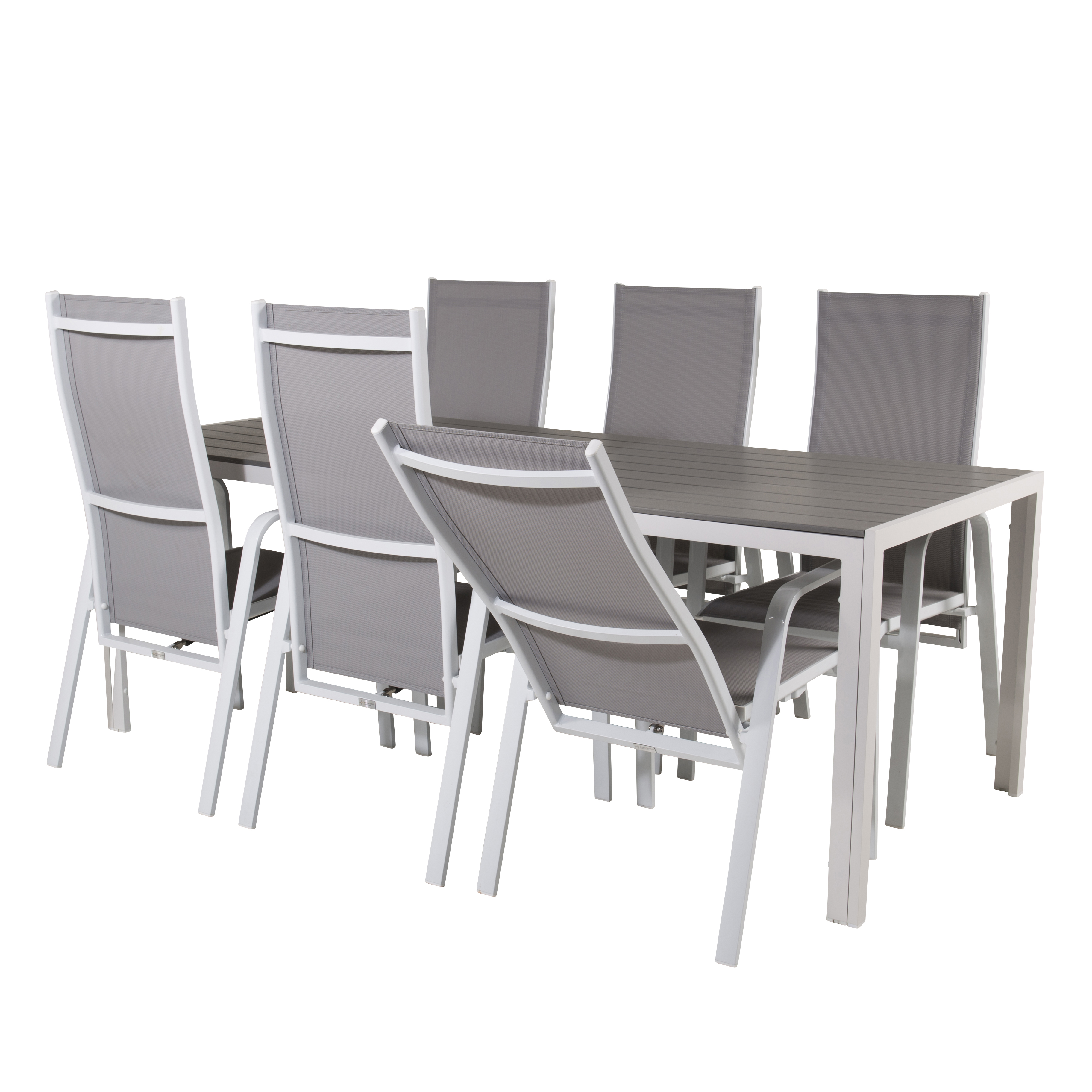 Spisegruppe Venture Home Break med 6 Copacabana Stoler