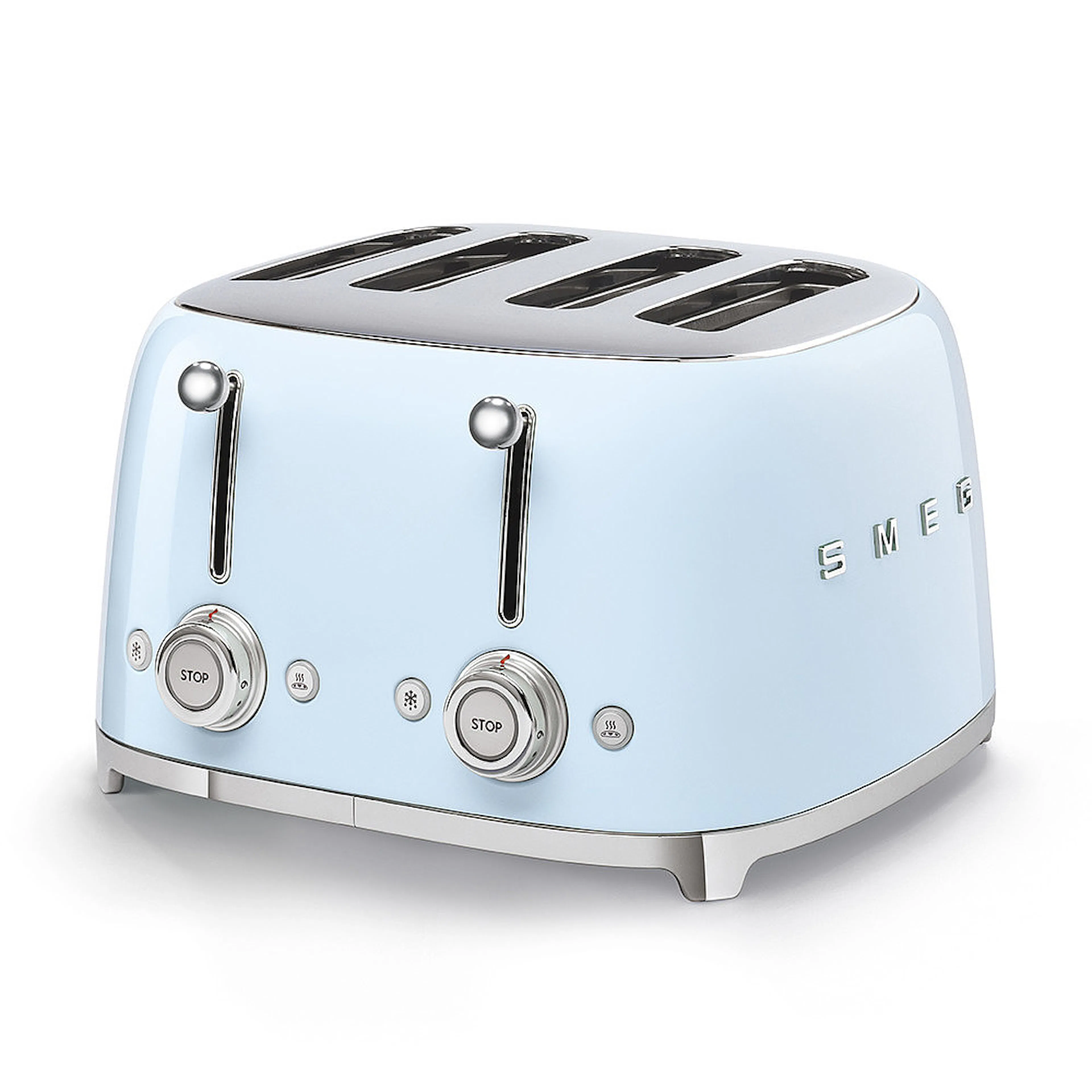 Brødrister Smeg TSF03PBEU Pastellblå Retro Design