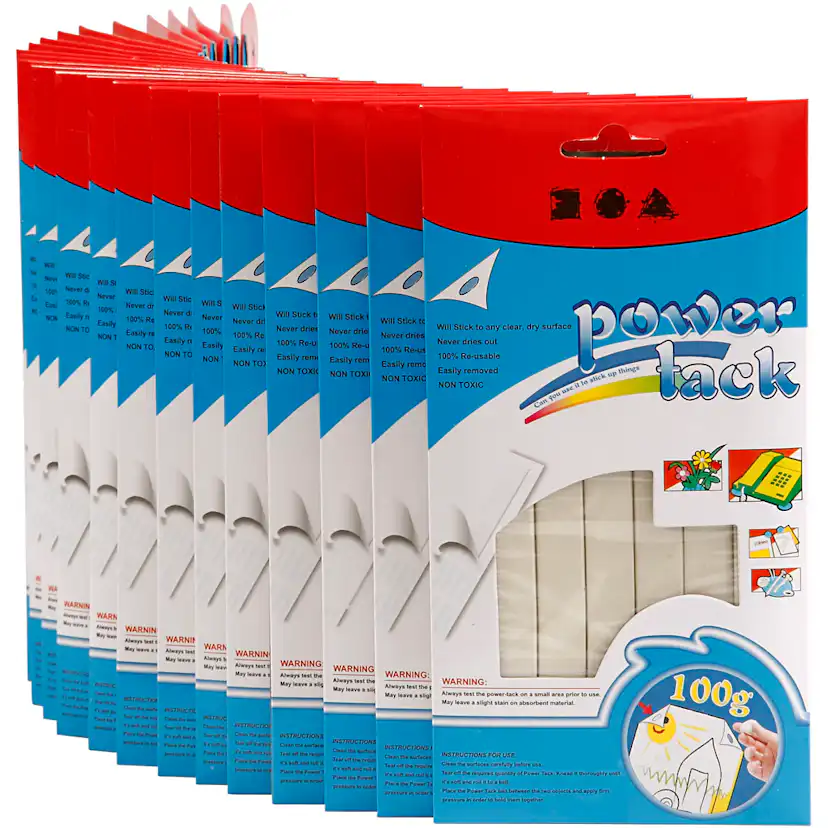 Heftemasse Creativ Company Power Tack 24x100 g/1 Pk