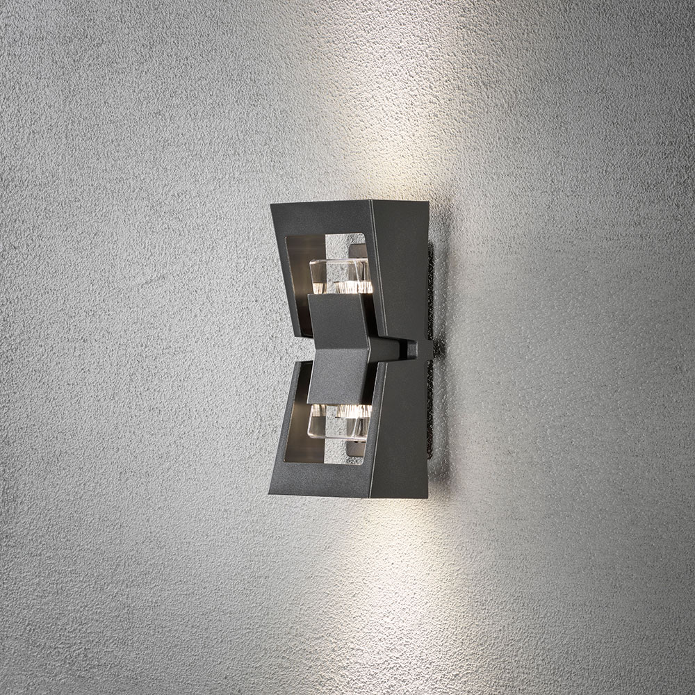 Vegglampe Gnosjö Konstsmide Potenza GU10 12x30x12