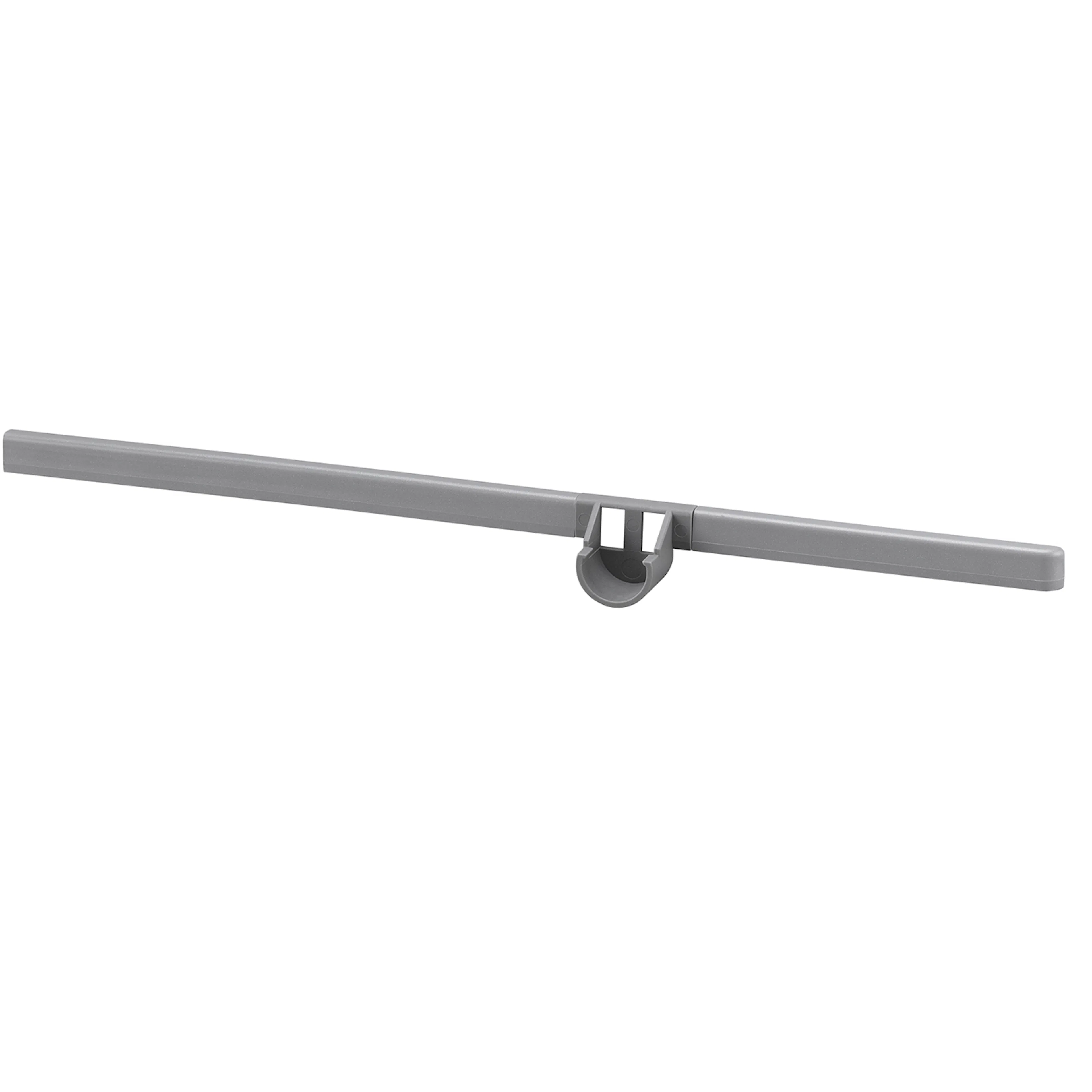 Knektdekklist Elfa med Holder for Garderobestang