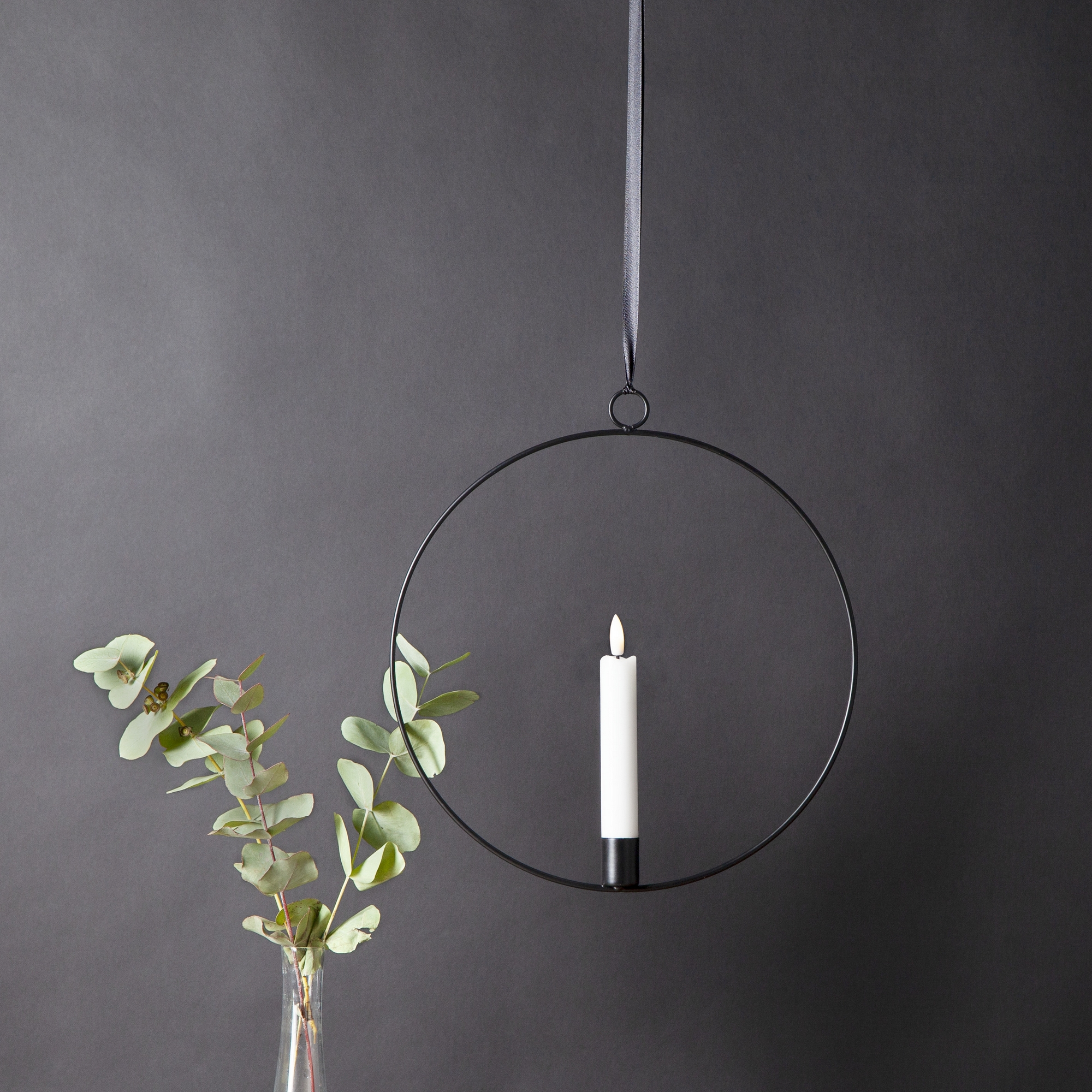 Inomhusdekoration Flamme Ring Sort