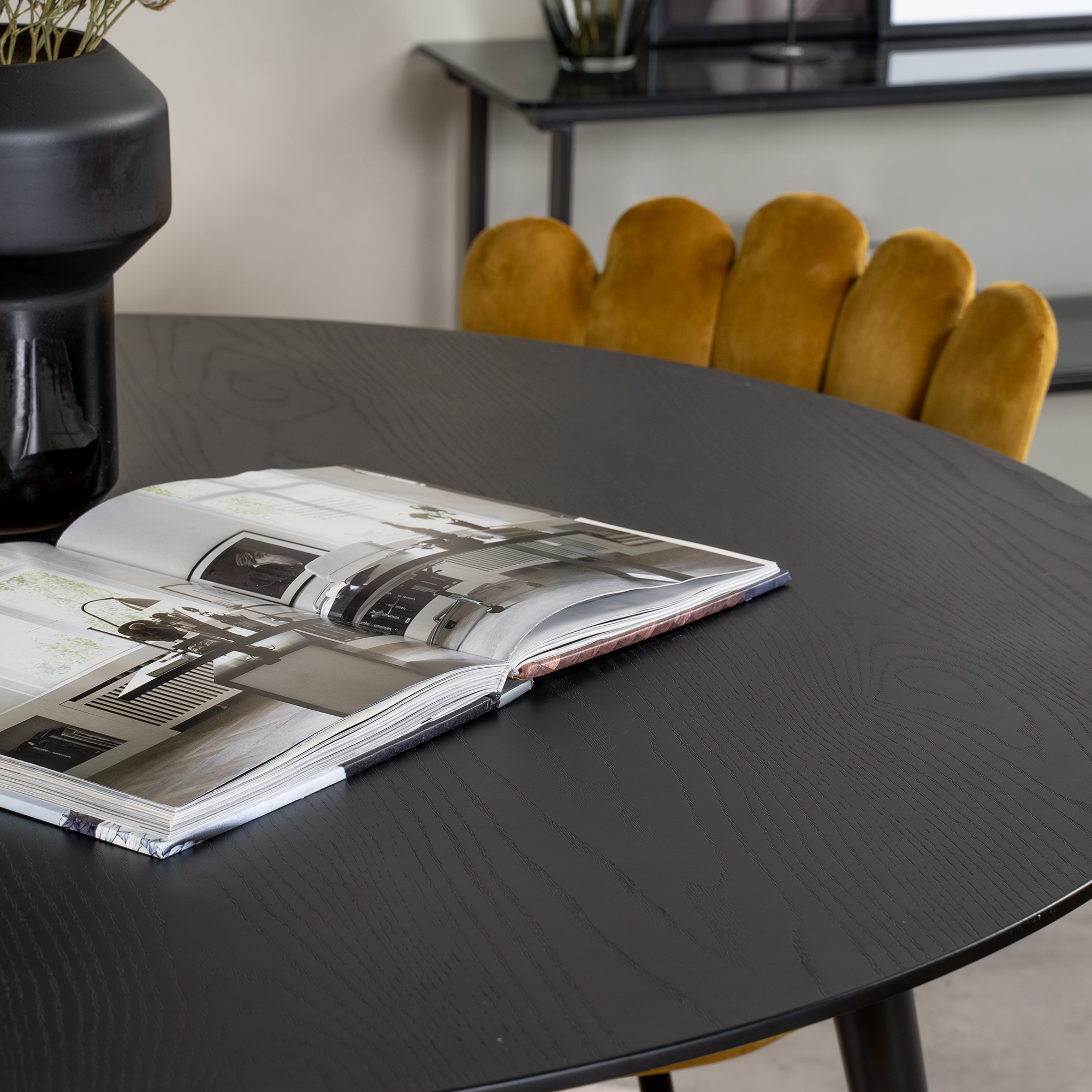 Spisegruppe furniture/fashion Disa med 4 Limhamn Light Stoler