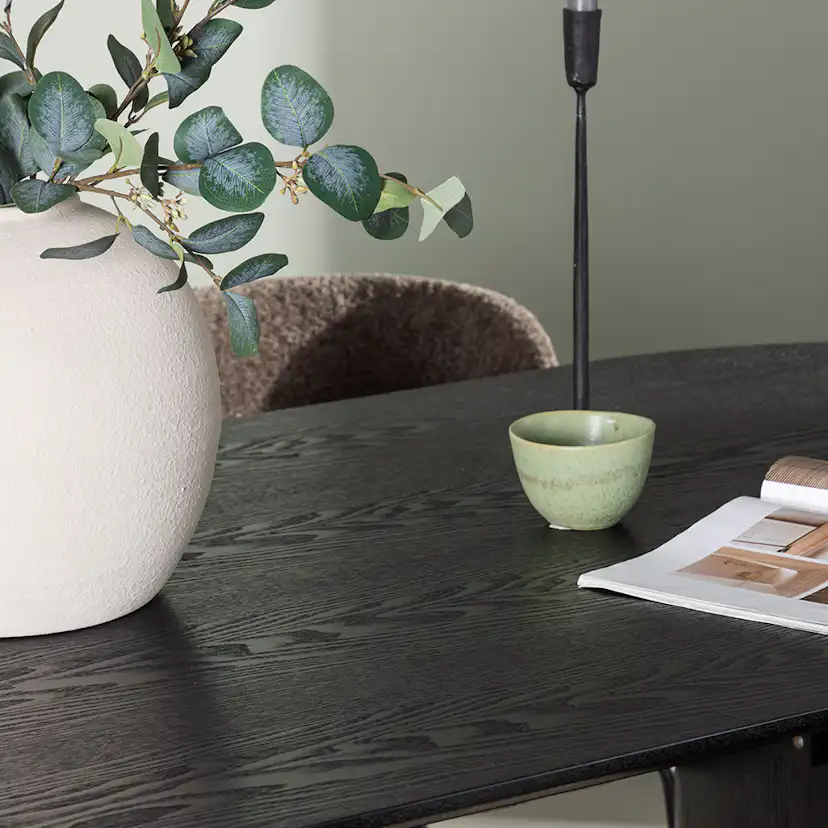 Spisegruppe Venture Home Isolde med 4 stk Modesto Stoler