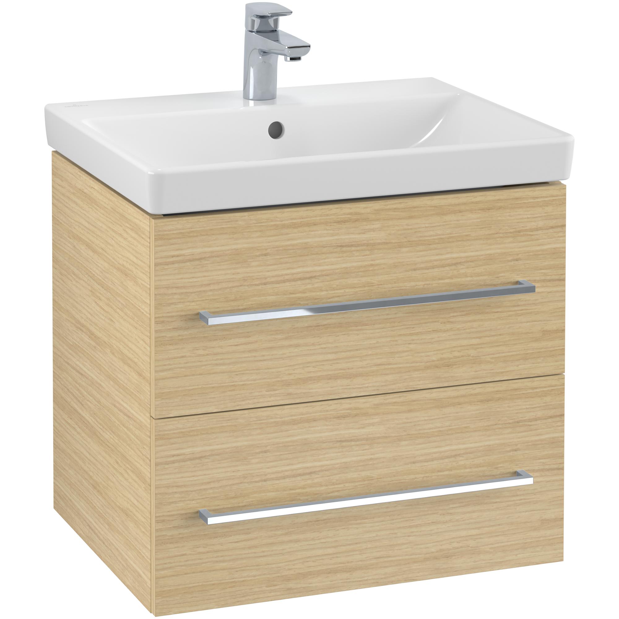Tvättställsskåp Villeroy & Boch Avento med 2 lådor | badrum - badrumsmobler - tvattstallsskap-och-kommod | KakelKungen
