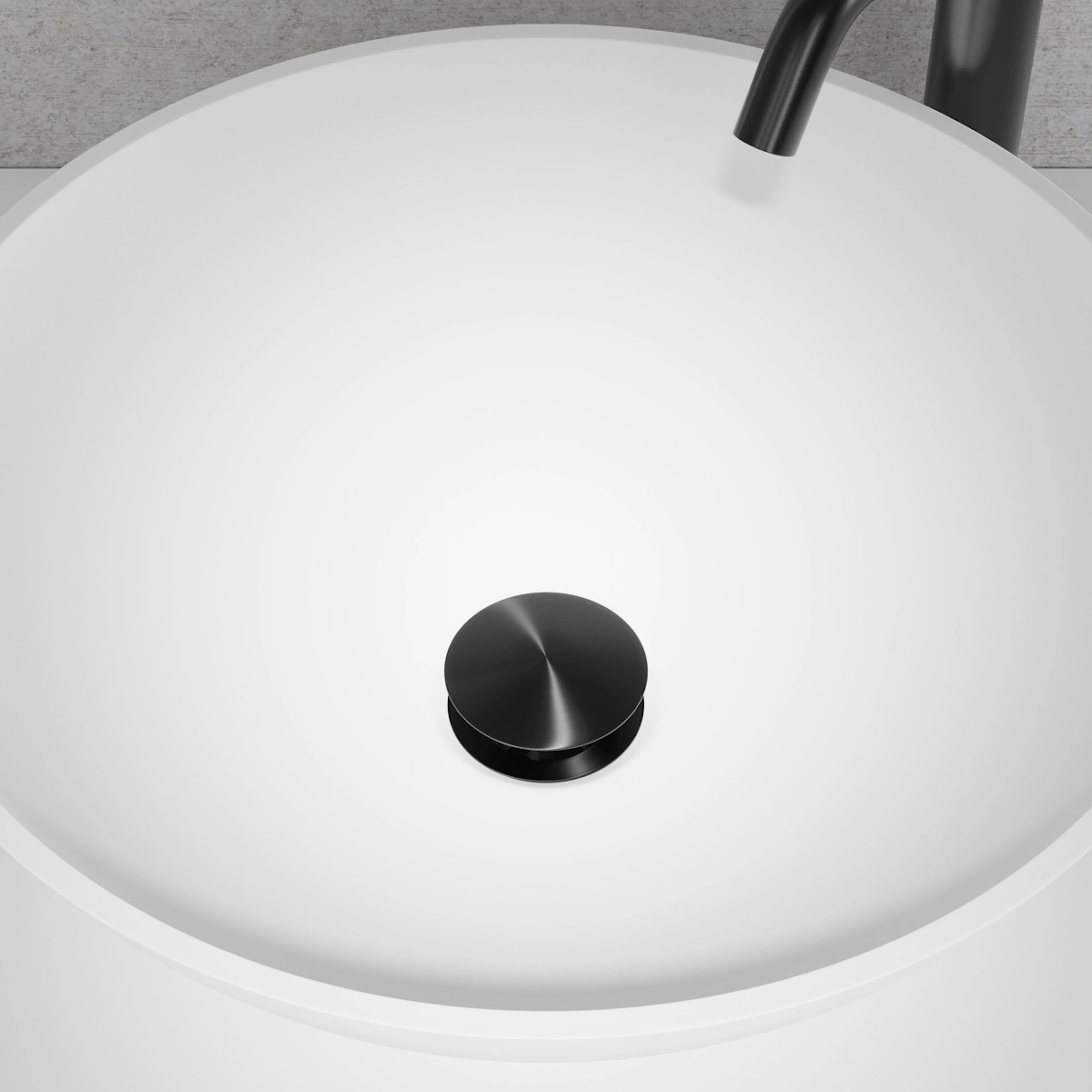 Bunnventil Scandtap Steel Pop-up Universal Duo