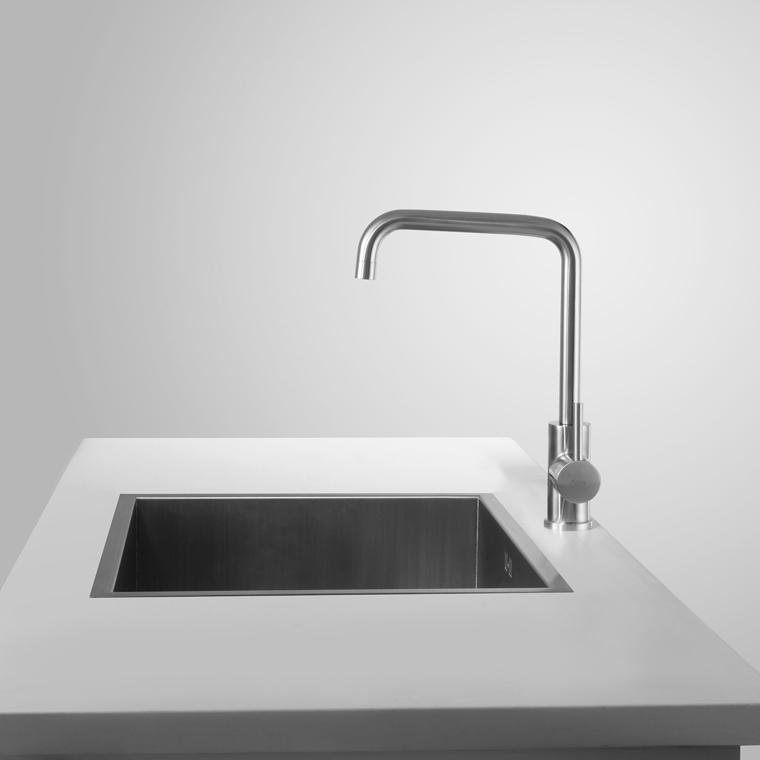Kjøkkenbatteri Scandtap Steel Square Rustfritt stål