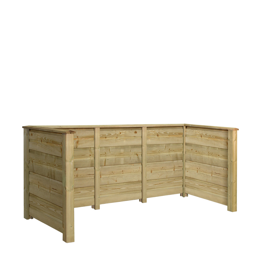 Renovasjonsskjul PLUS Plank Profil